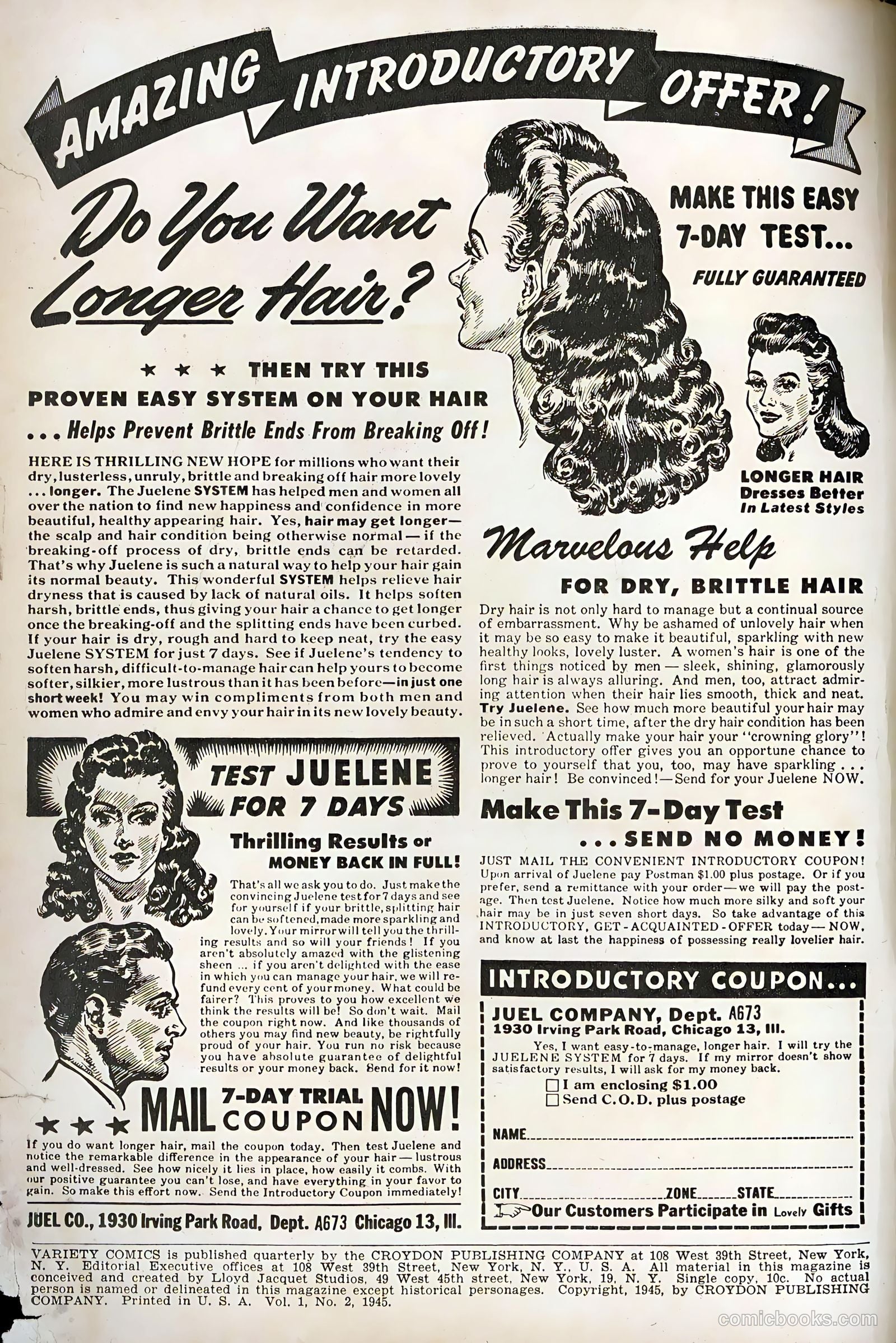 Variety Comics #2 — page 2 of 36