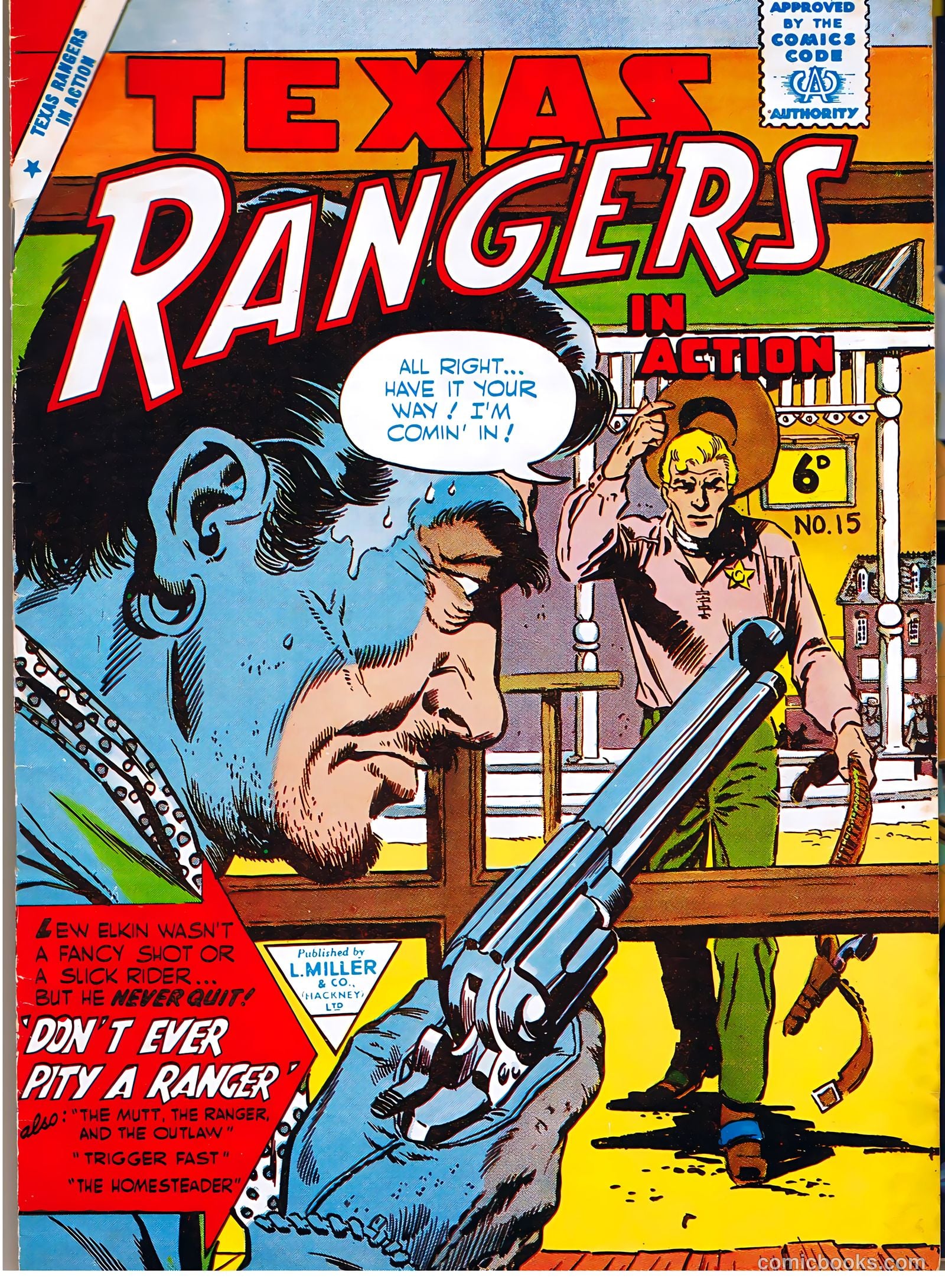 Texas Rangers UK #15 — page 1 of 28