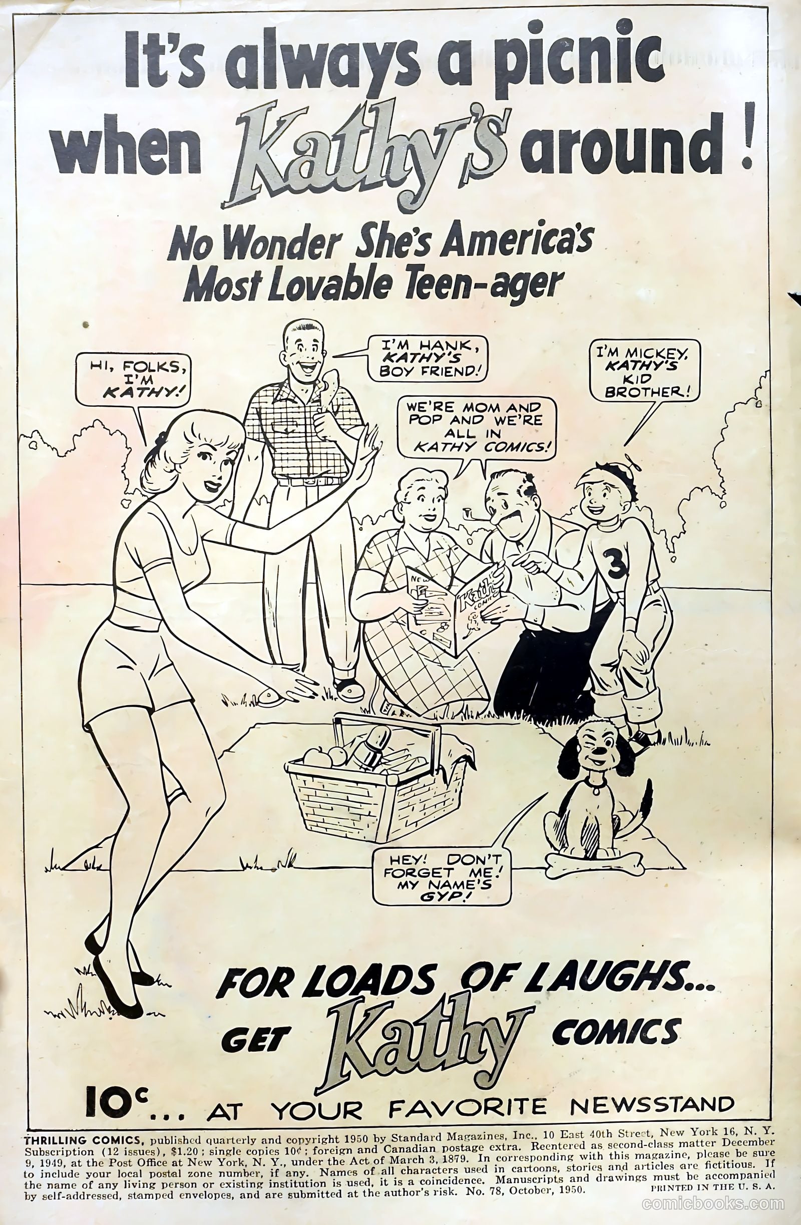 Thrilling Comics #78 — page 2 of 36