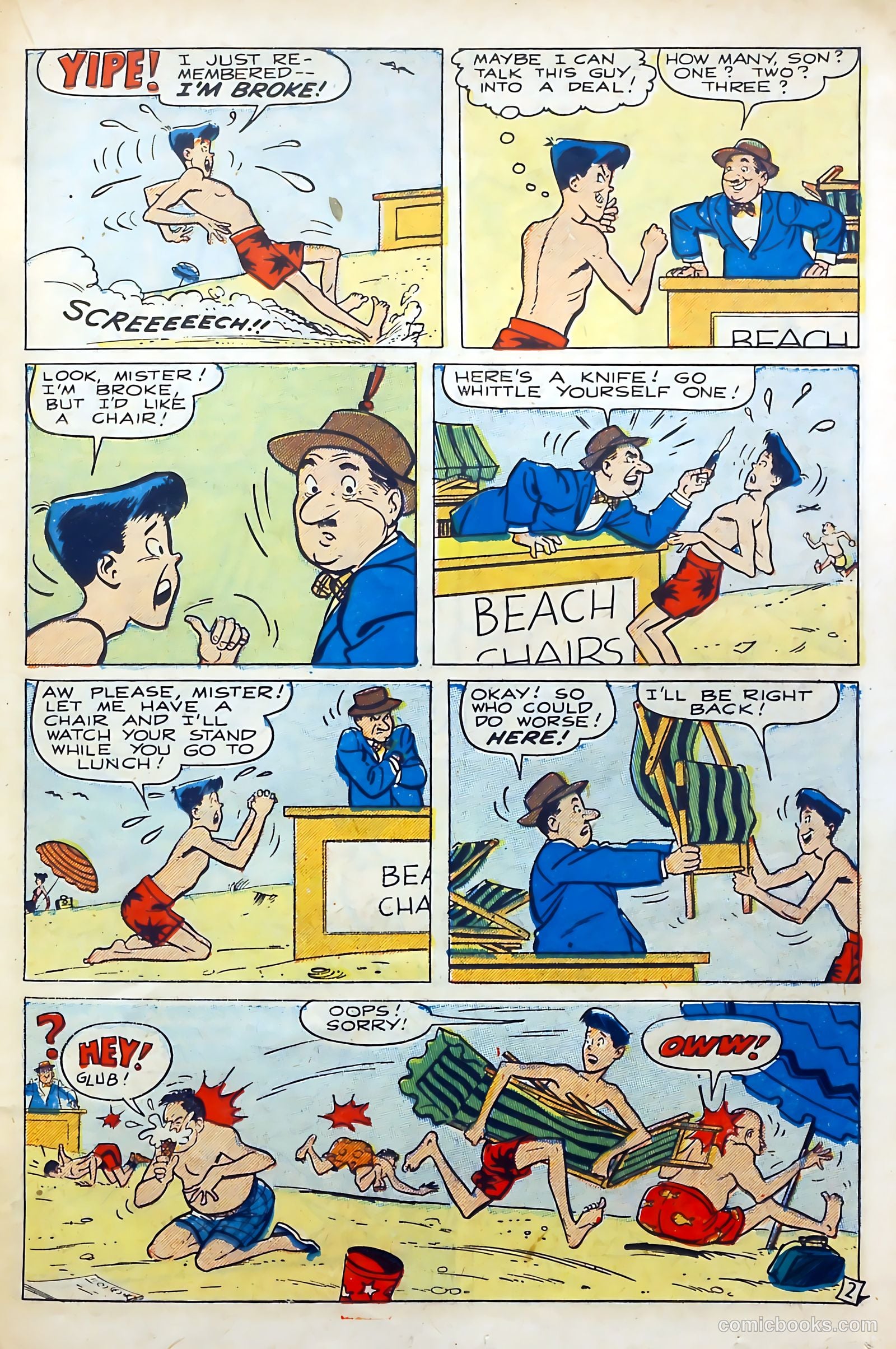 Thrilling Comics #78 — page 19 of 36