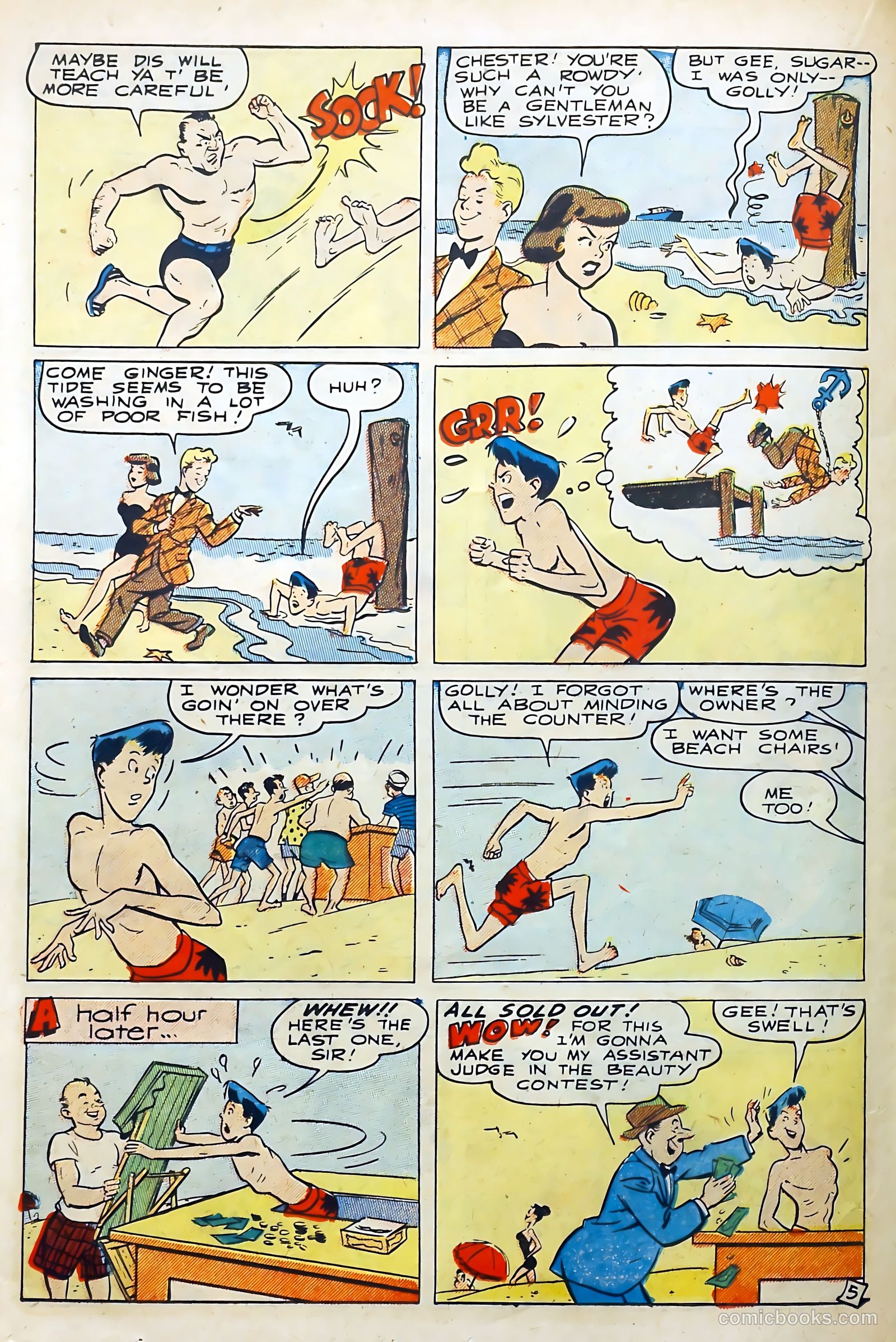 Thrilling Comics #78 — page 22 of 36