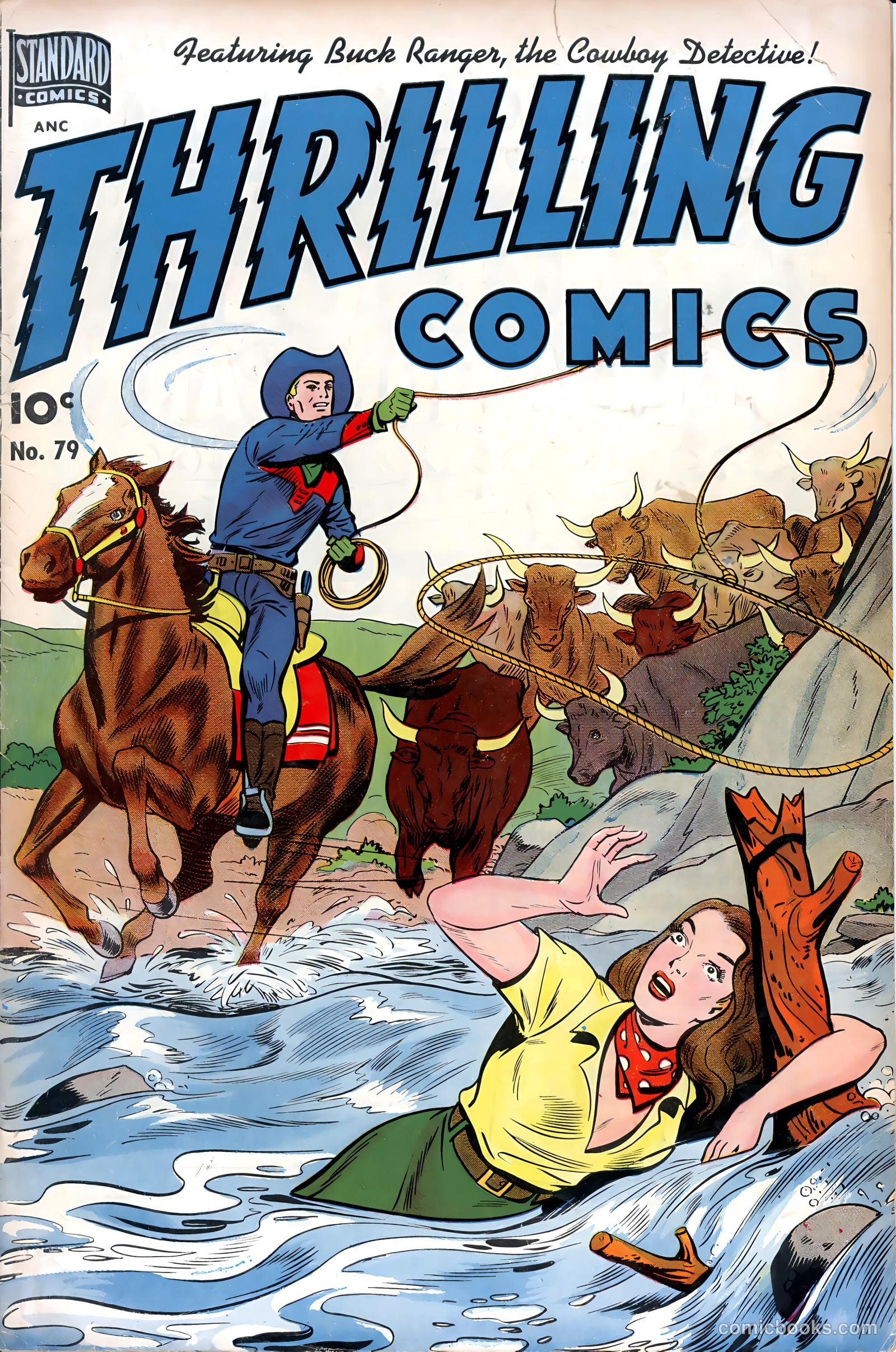 Thrilling Comics #79 — page 1 of 36