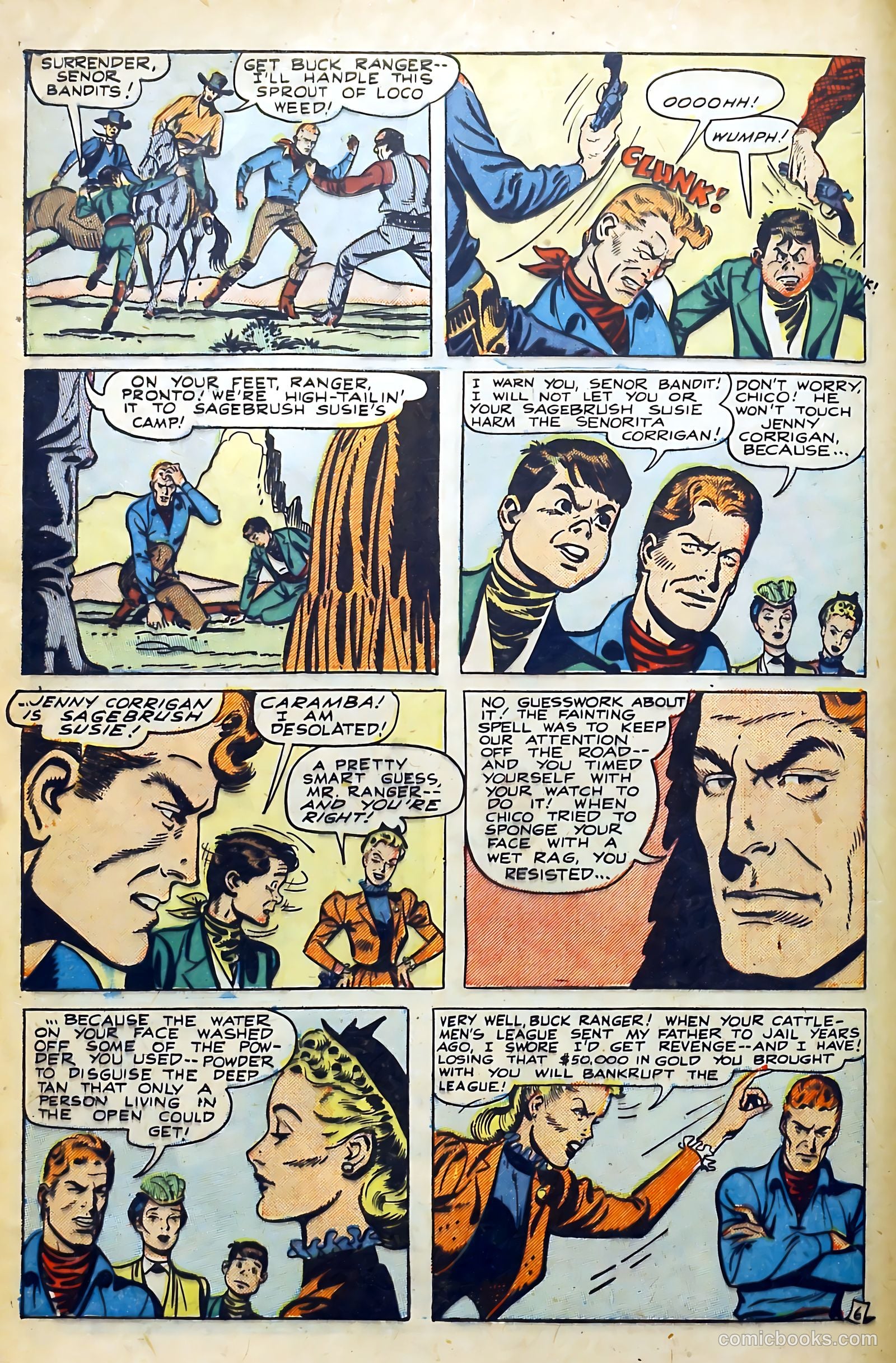 Thrilling Comics #79 — page 8 of 36