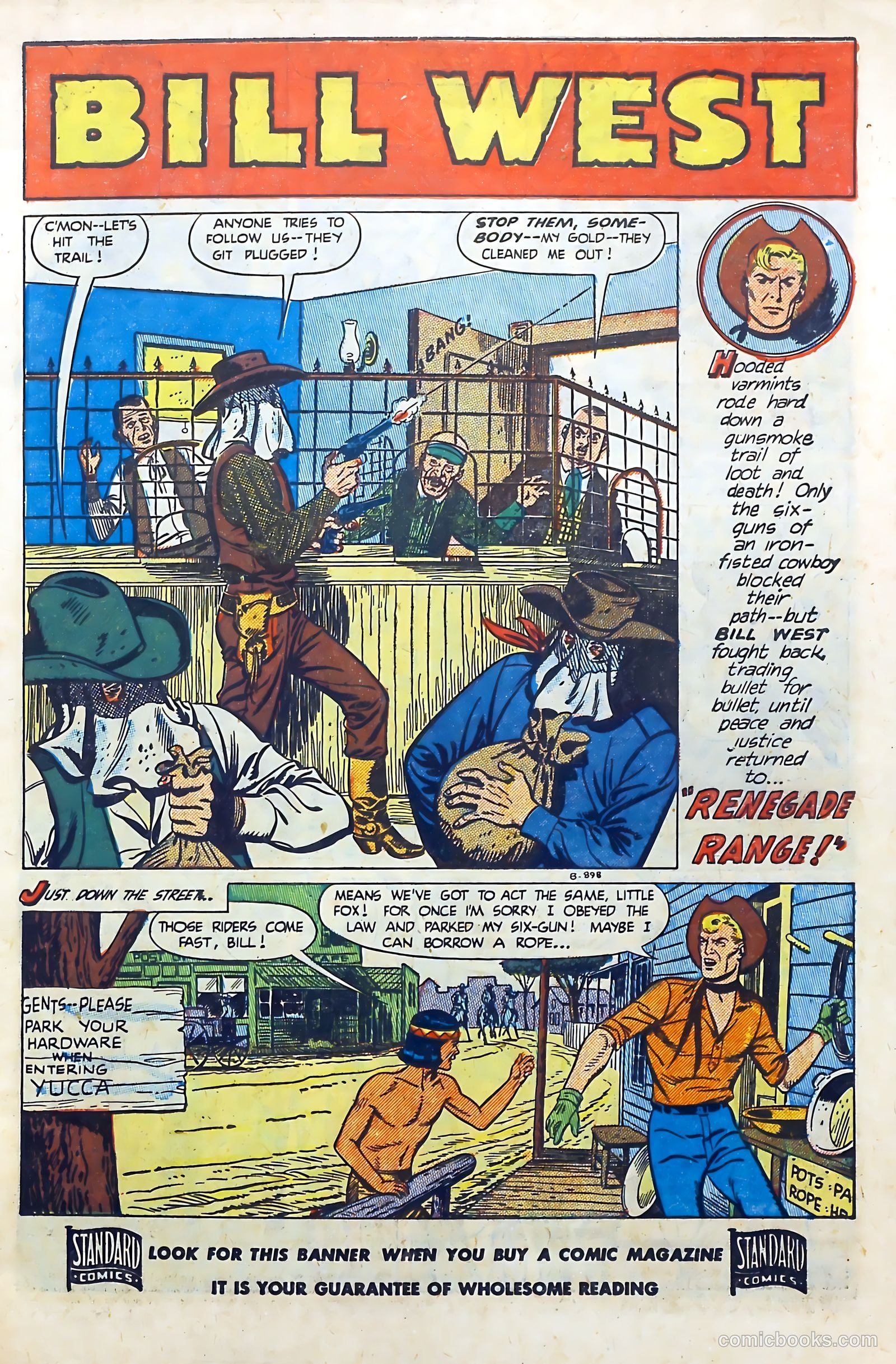 Billy West #10 — page 3 of 36