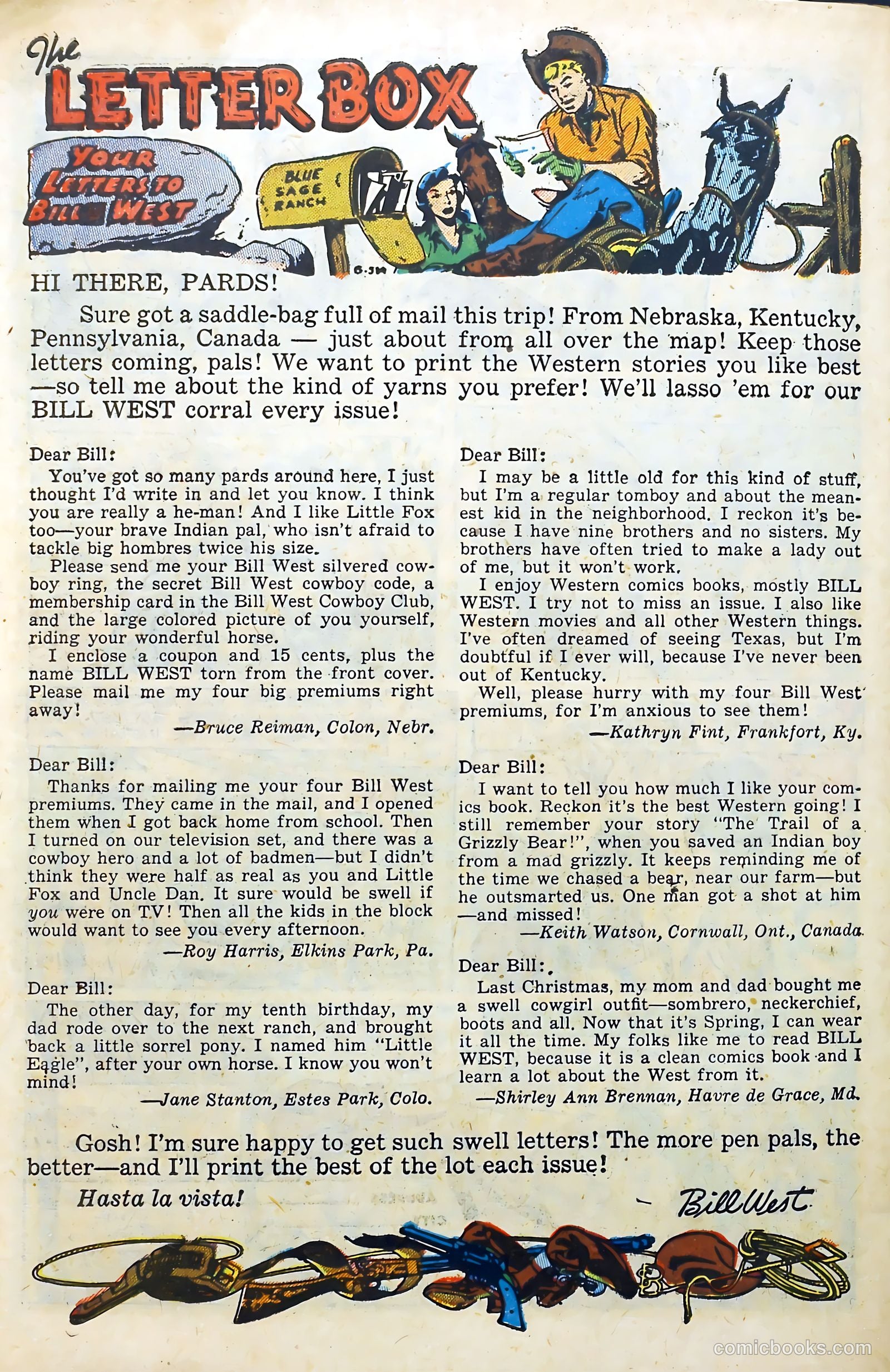 Billy West #10 — page 34 of 36