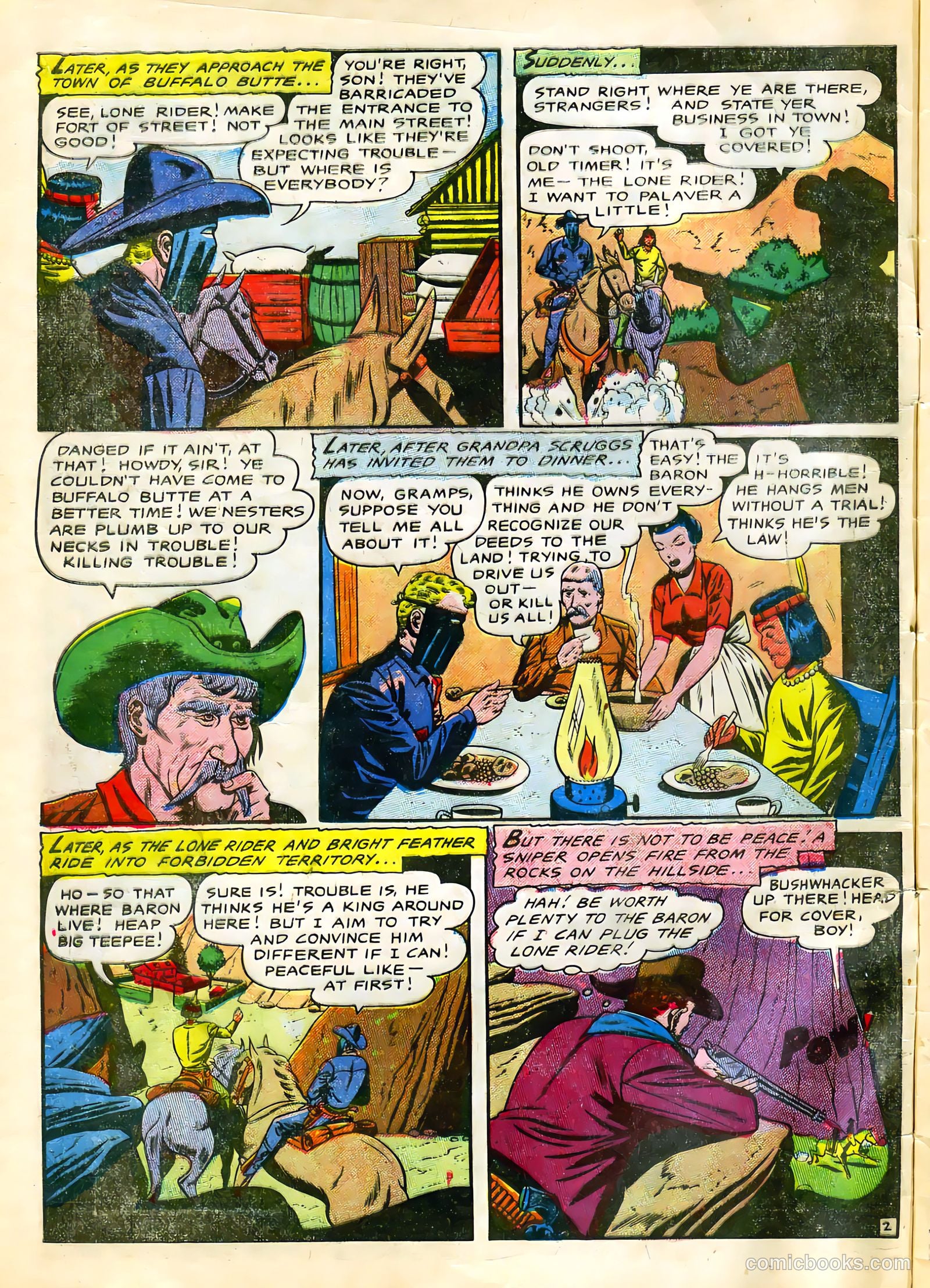 The Lone Rider #22 — page 3 of 33