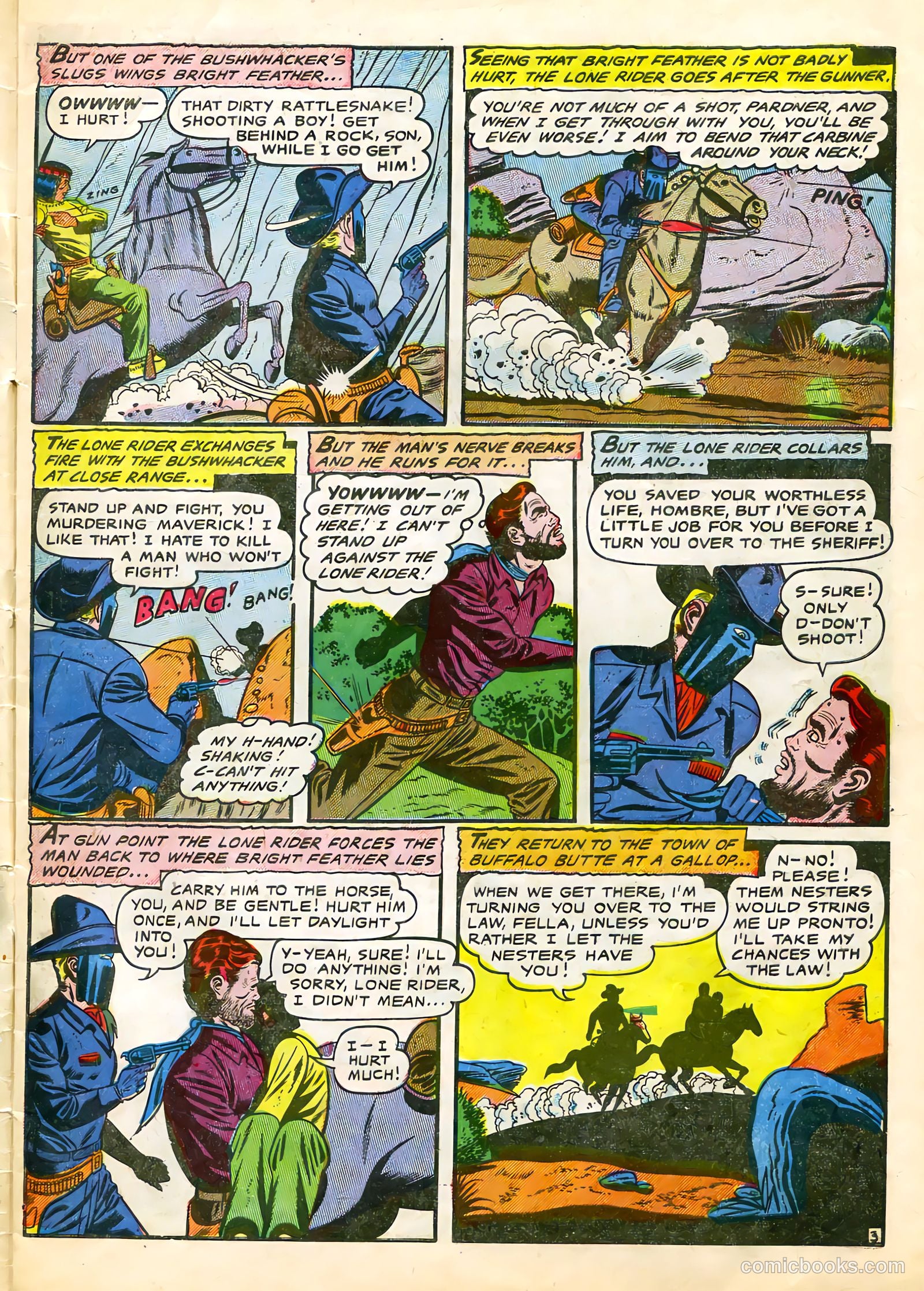The Lone Rider #22 — page 4 of 33
