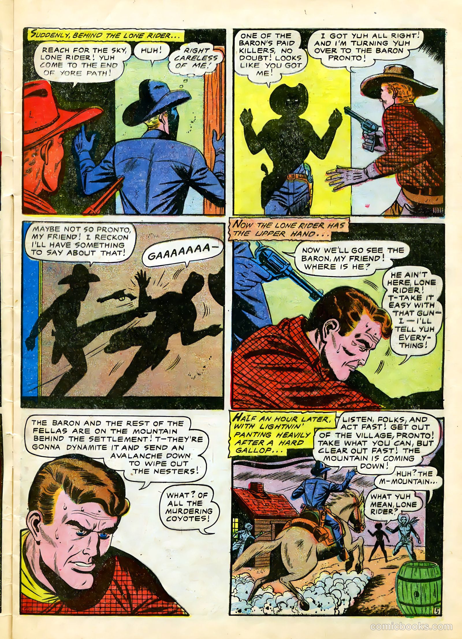 The Lone Rider #22 — page 6 of 33