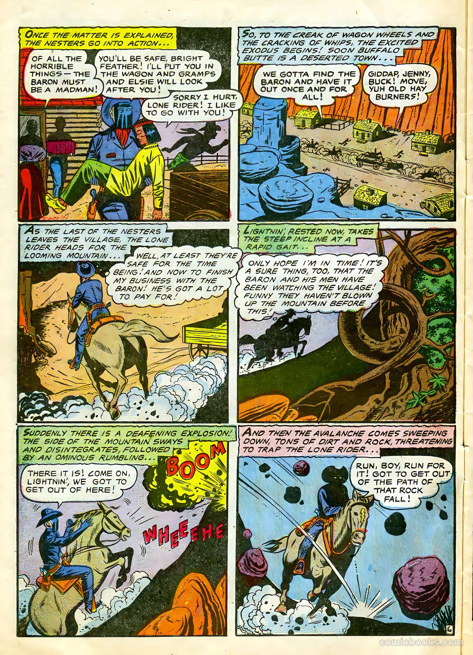 The Lone Rider #22 — page 7 of 33