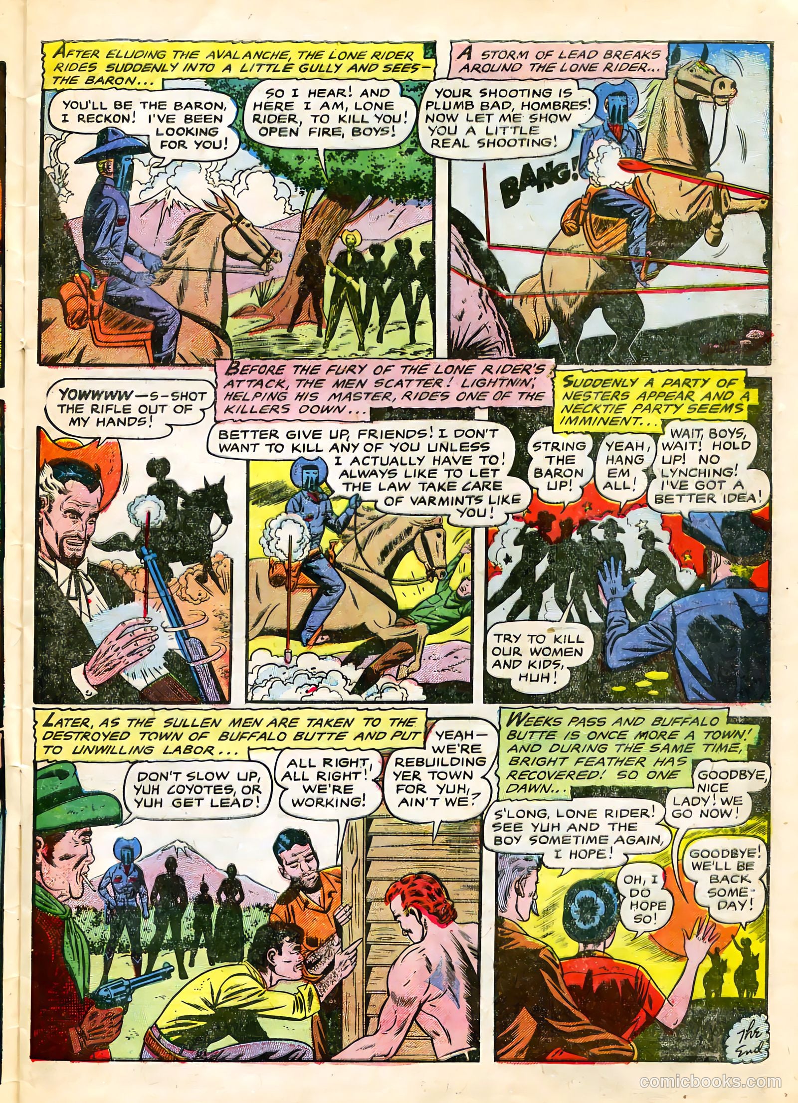 The Lone Rider #22 — page 8 of 33