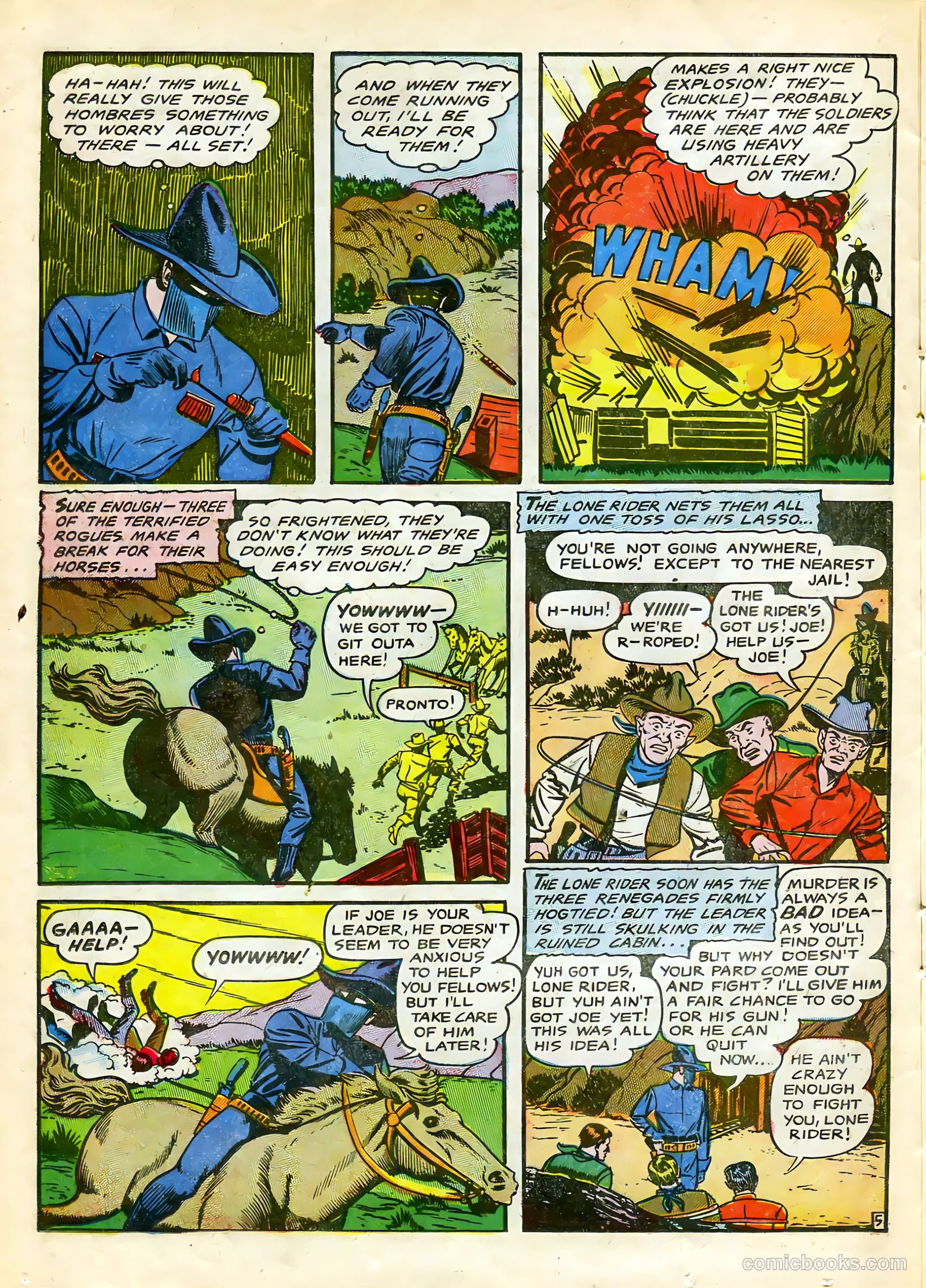 The Lone Rider #22 — page 15 of 33