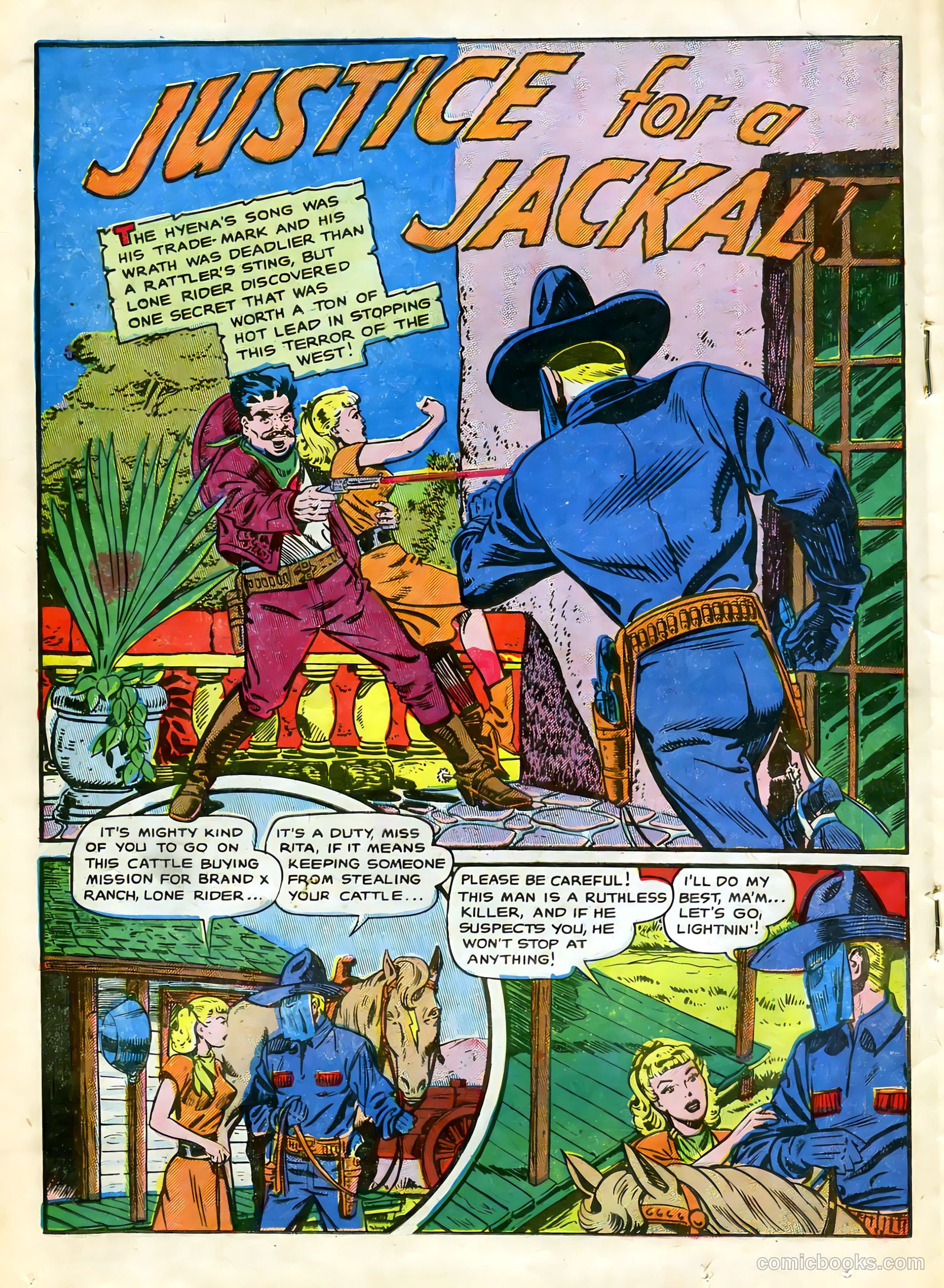 The Lone Rider #22 — page 17 of 33