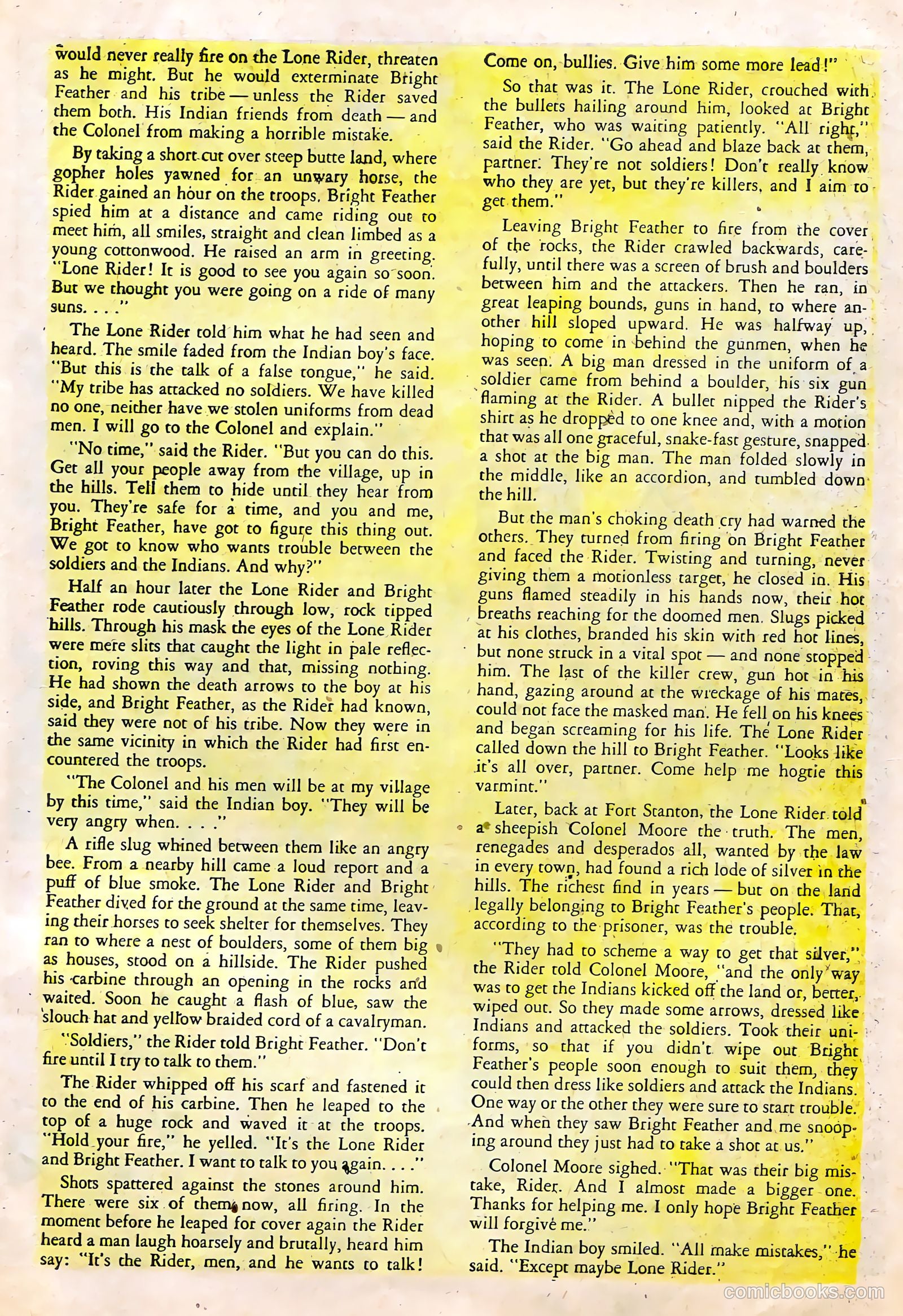 The Lone Rider #22 — page 28 of 33