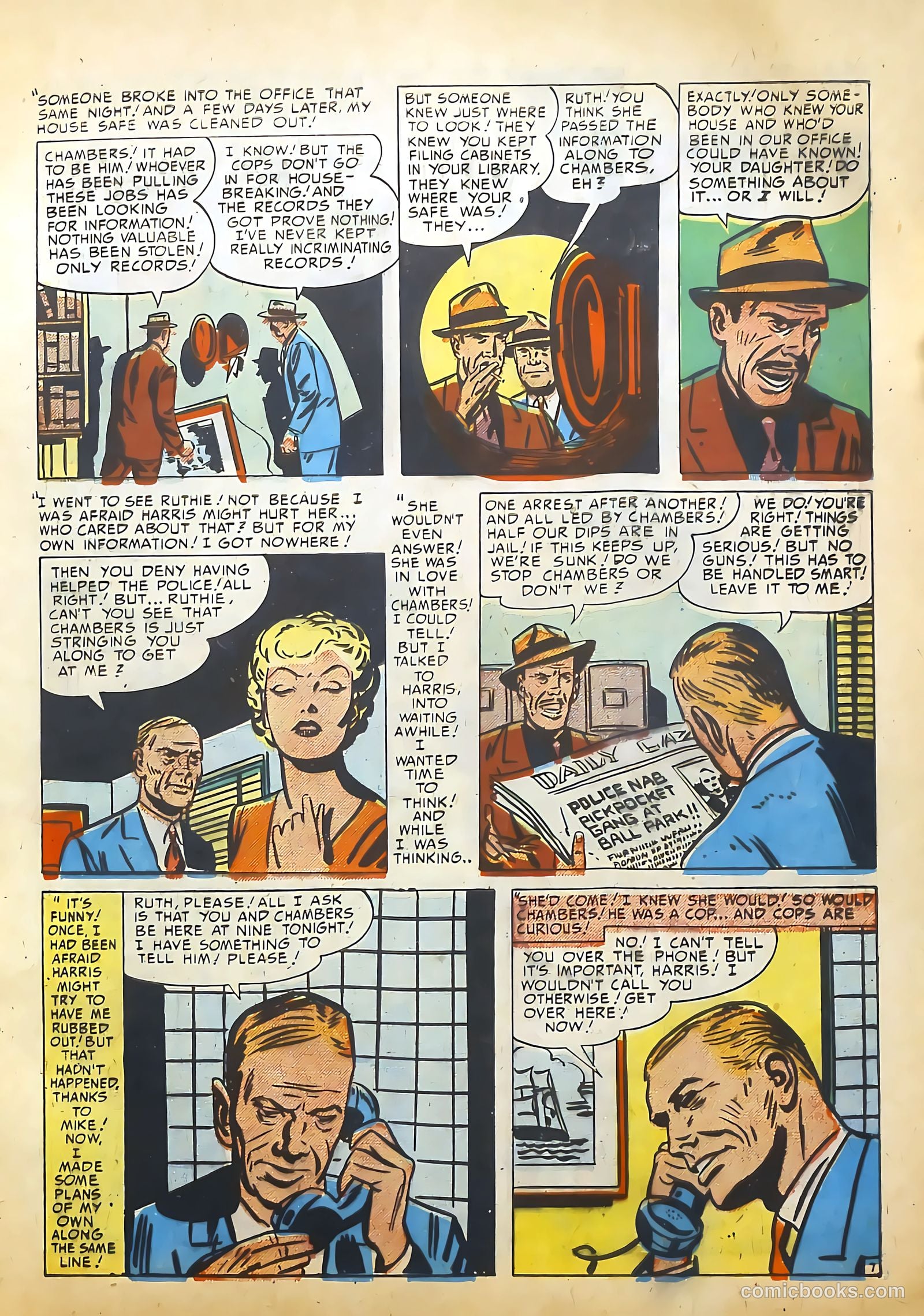 Headline Comics #55 — page 9 of 36