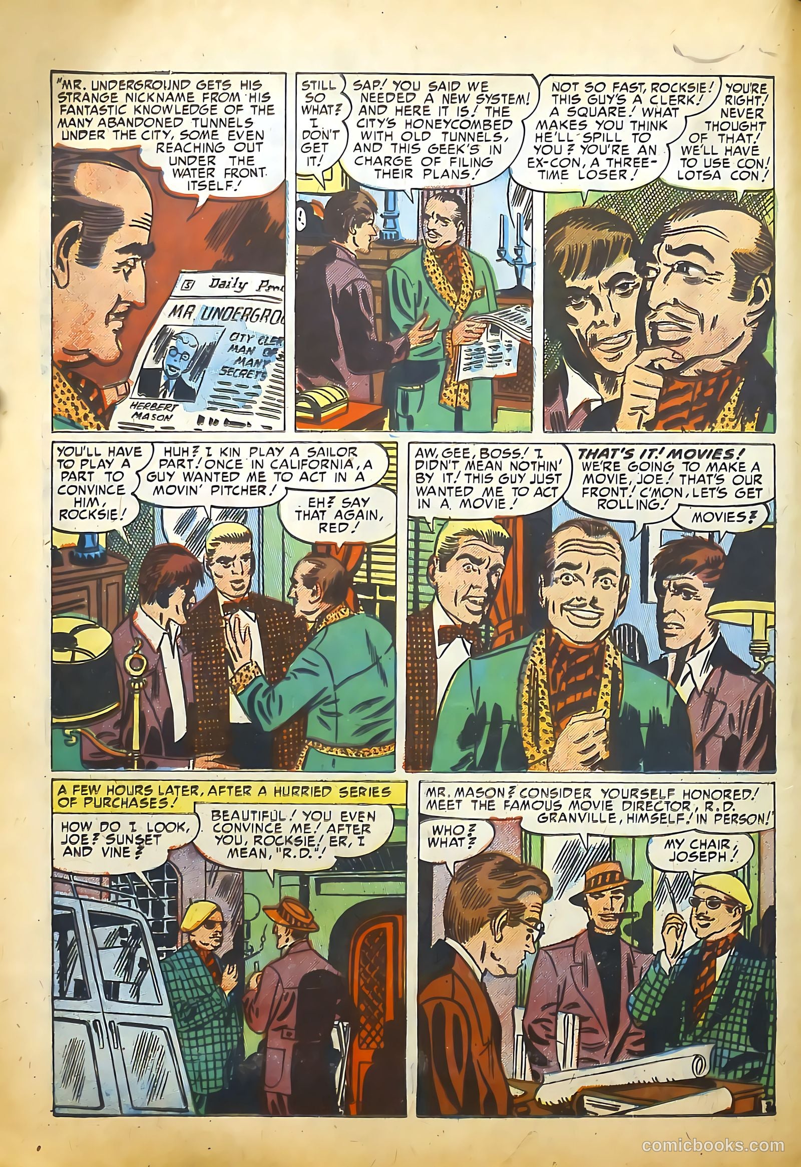 Headline Comics #55 — page 18 of 36