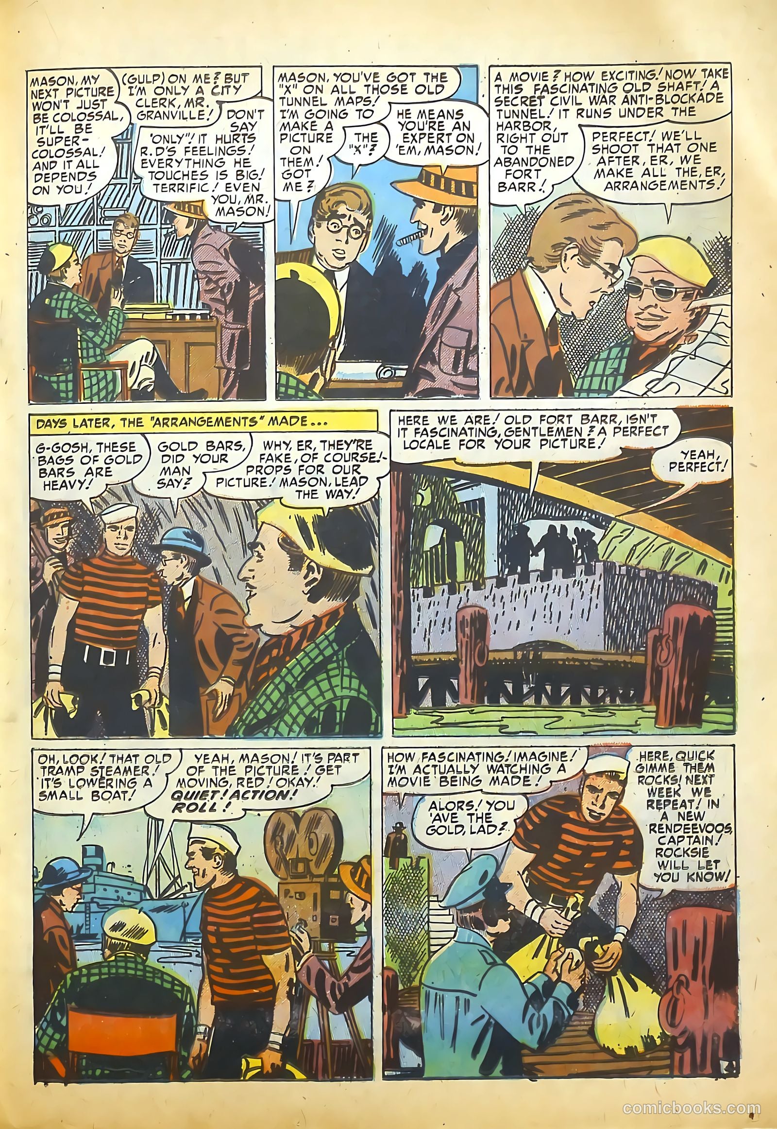 Headline Comics #55 — page 19 of 36