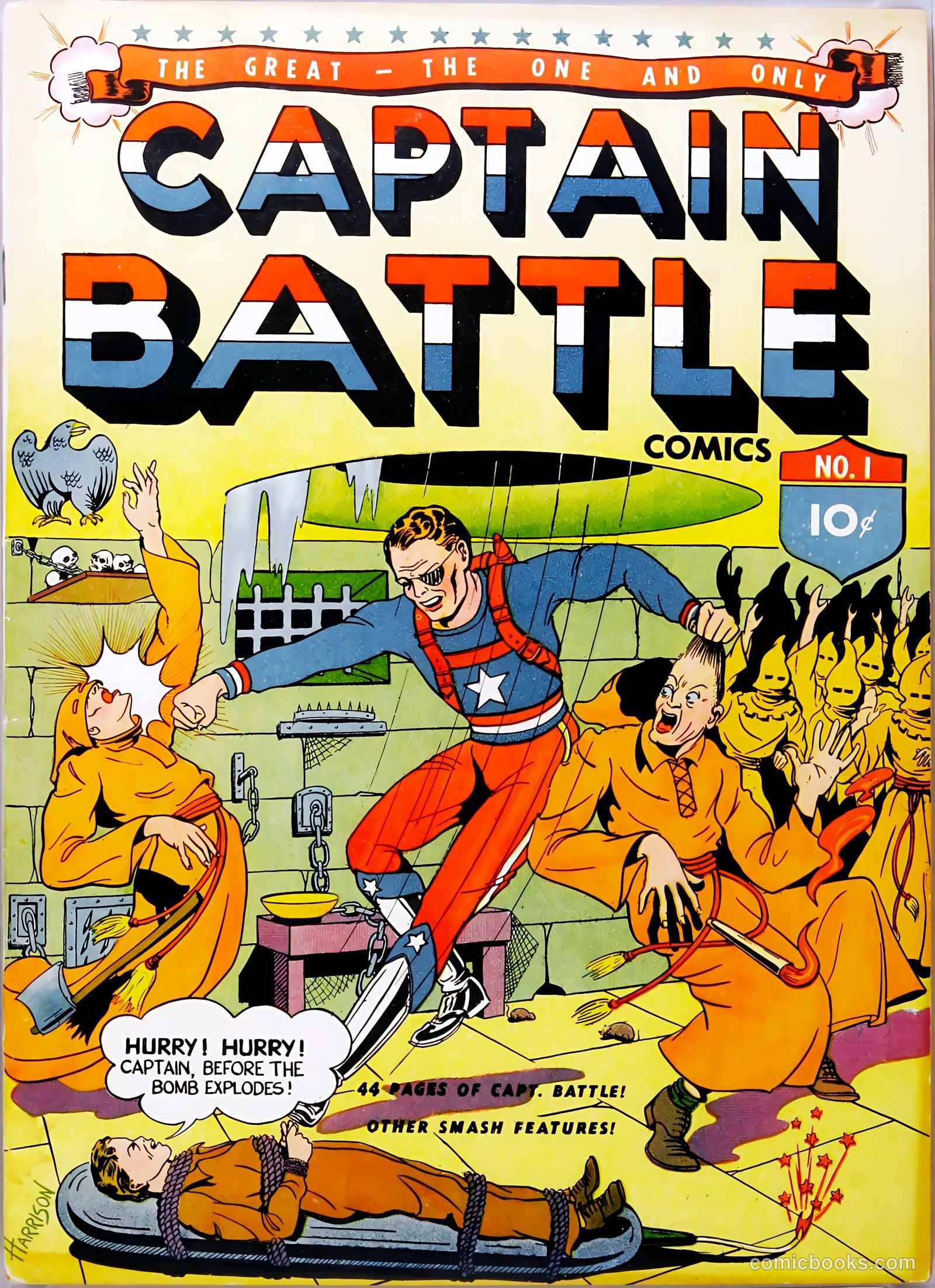 Captain Battle Comics #1 — page 1 of 68