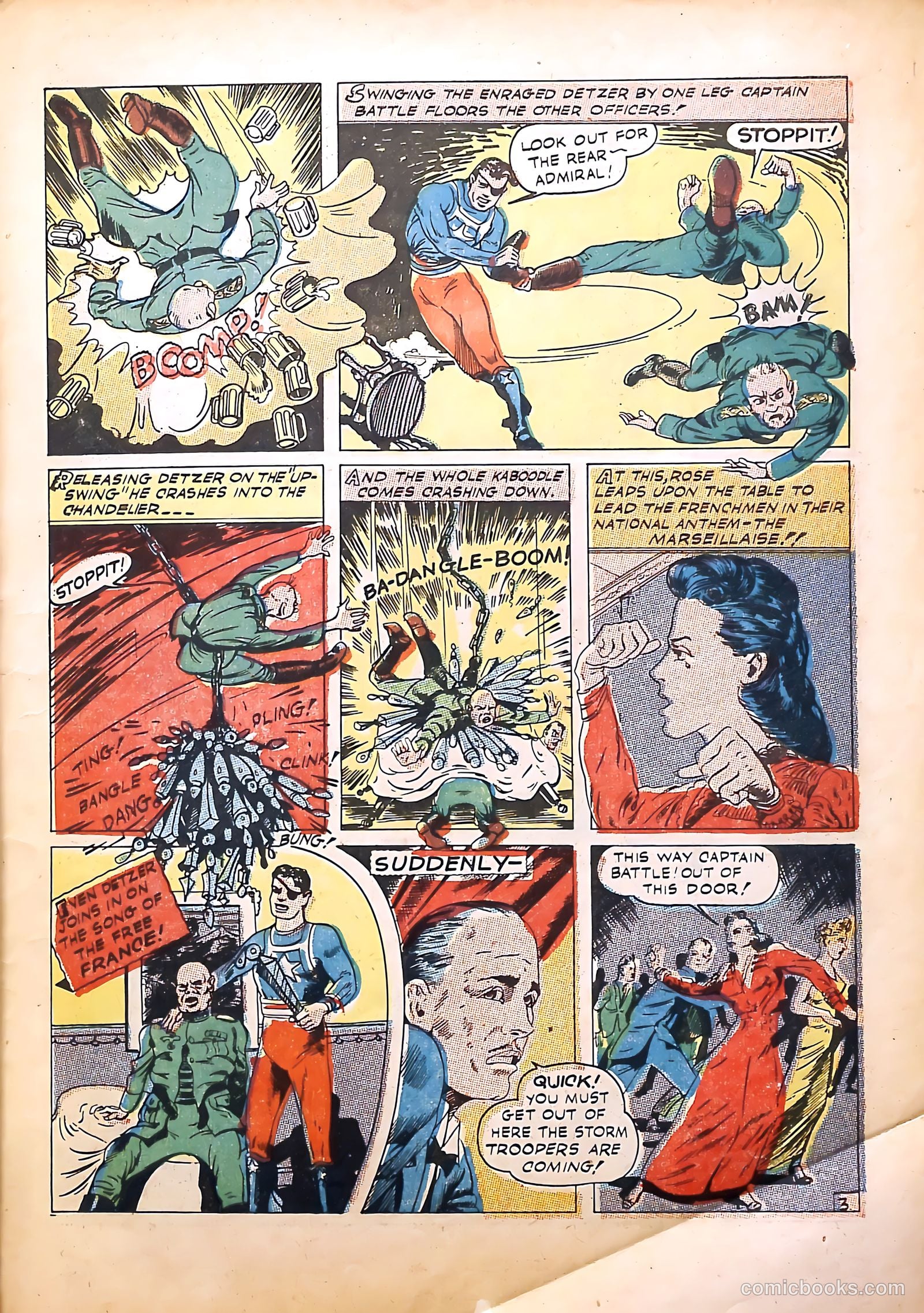 Captain Battle Comics #1 — page 5 of 68