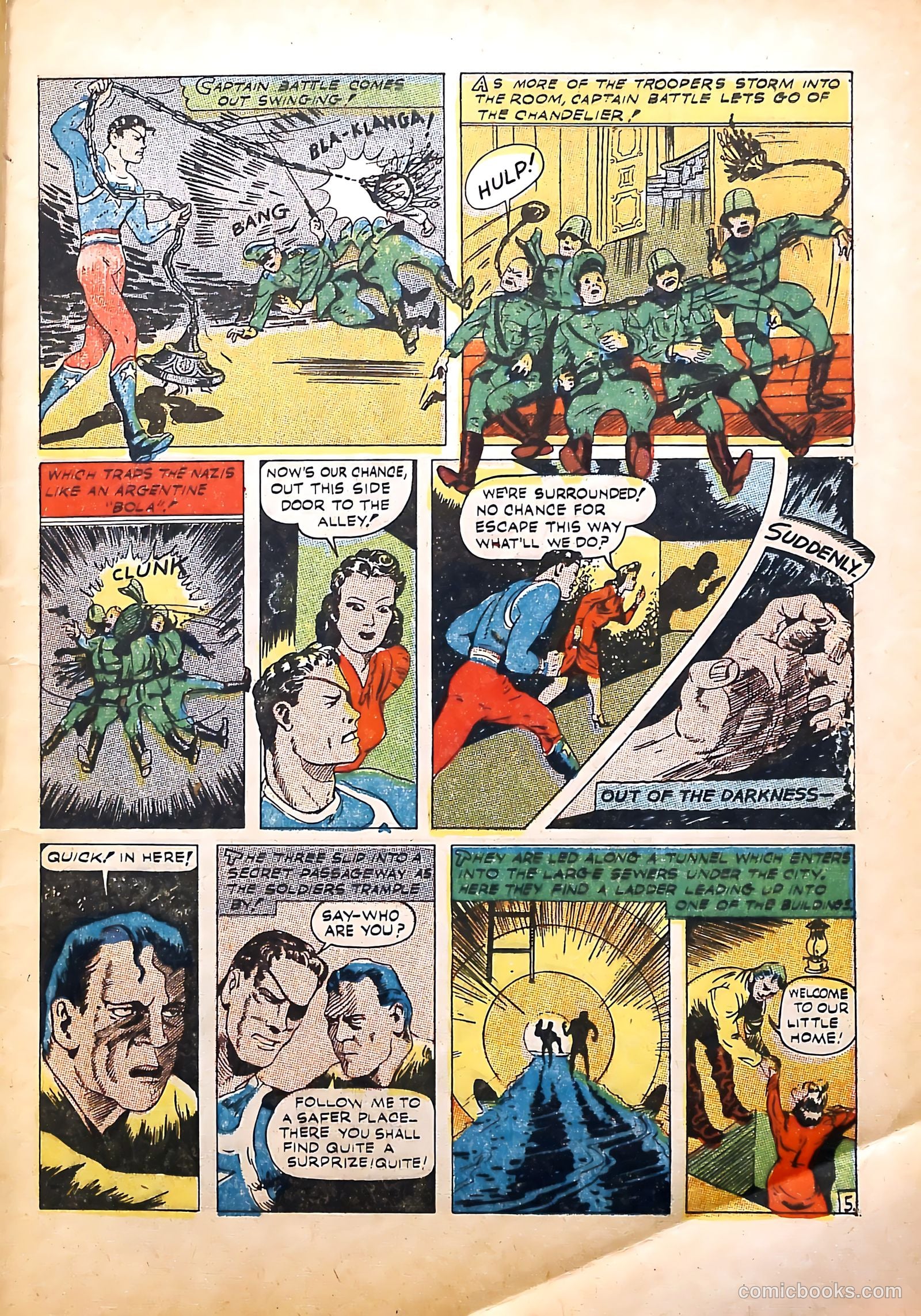 Captain Battle Comics #1 — page 7 of 68