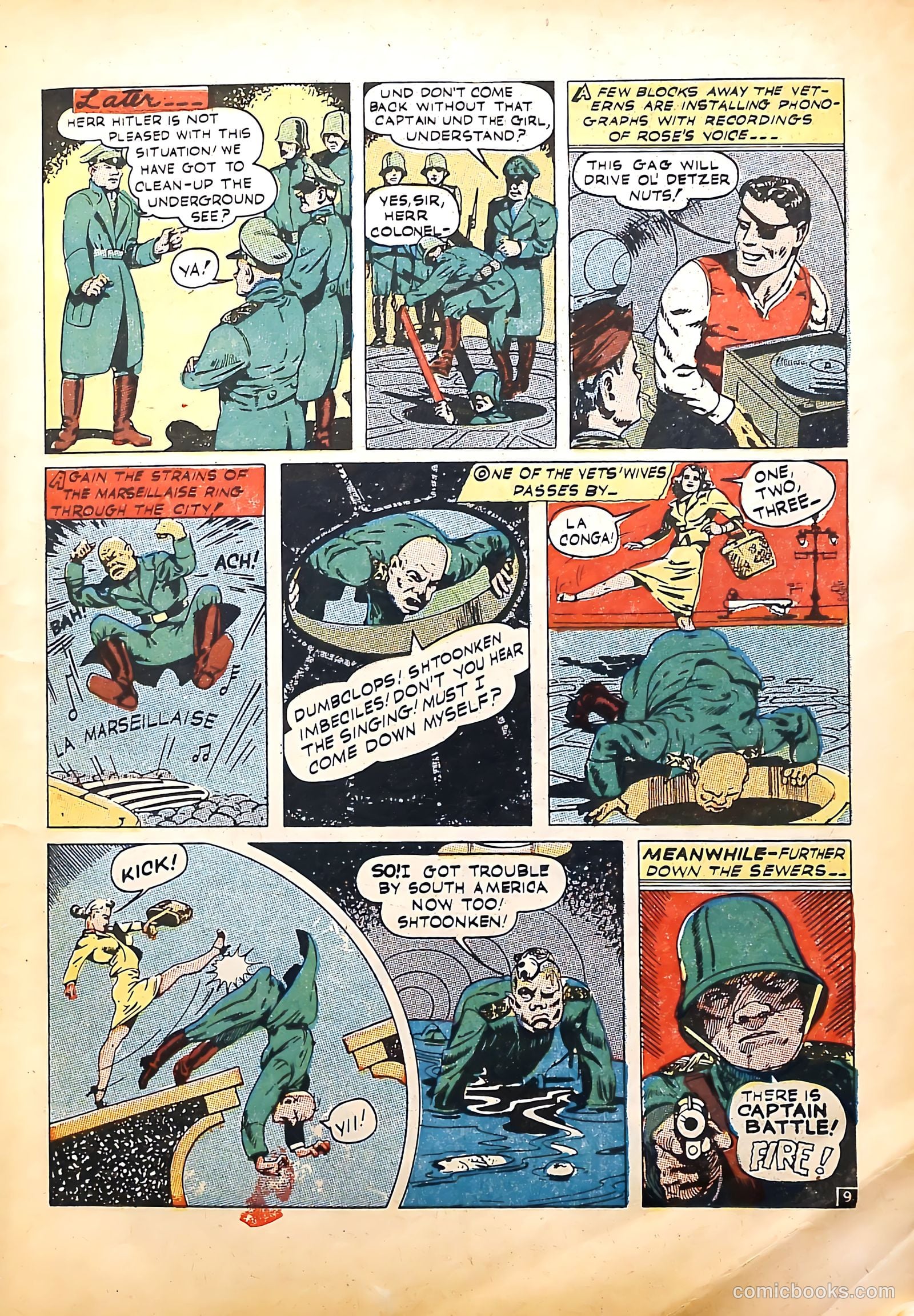 Captain Battle Comics #1 — page 11 of 68