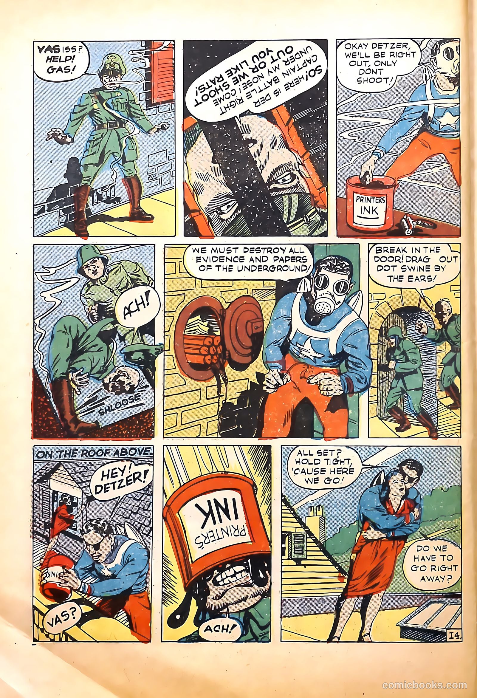Captain Battle Comics #1 — page 16 of 68