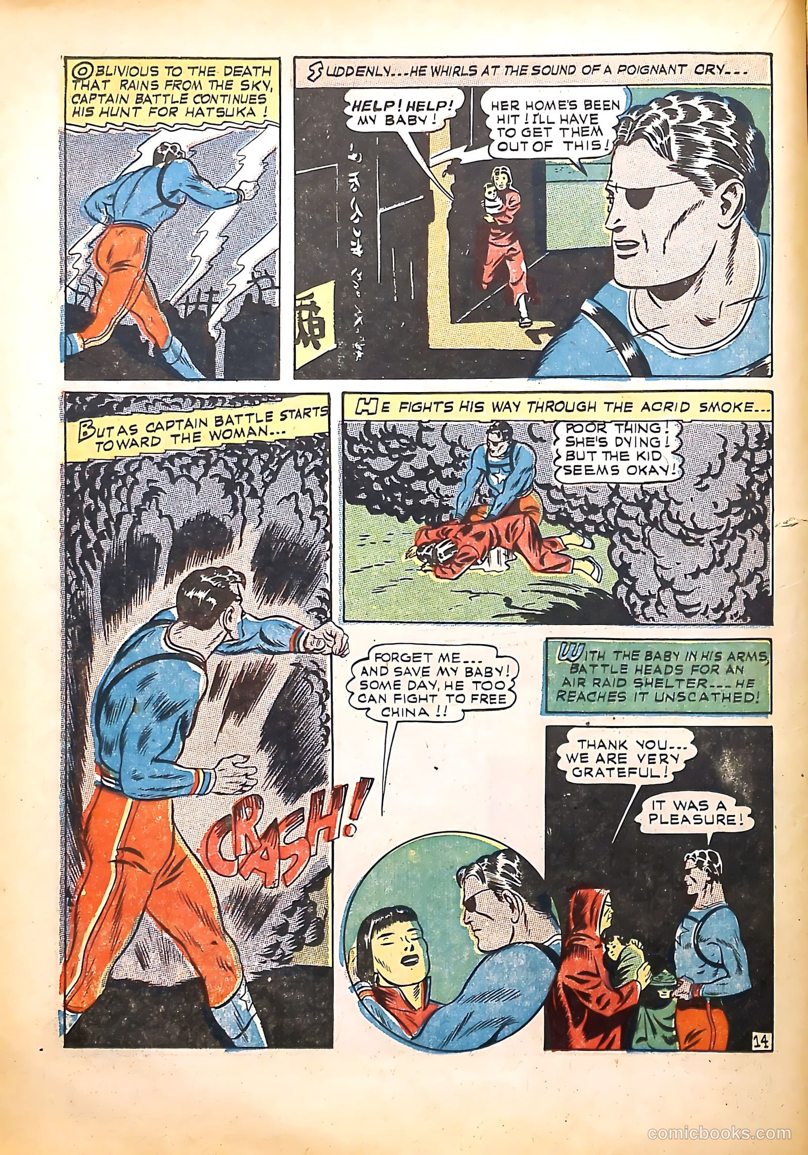 Captain Battle Comics #1 — page 32 of 68