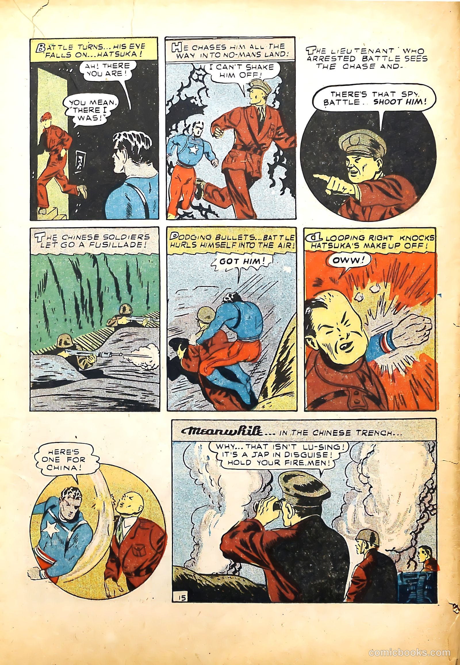 Captain Battle Comics #1 — page 33 of 68