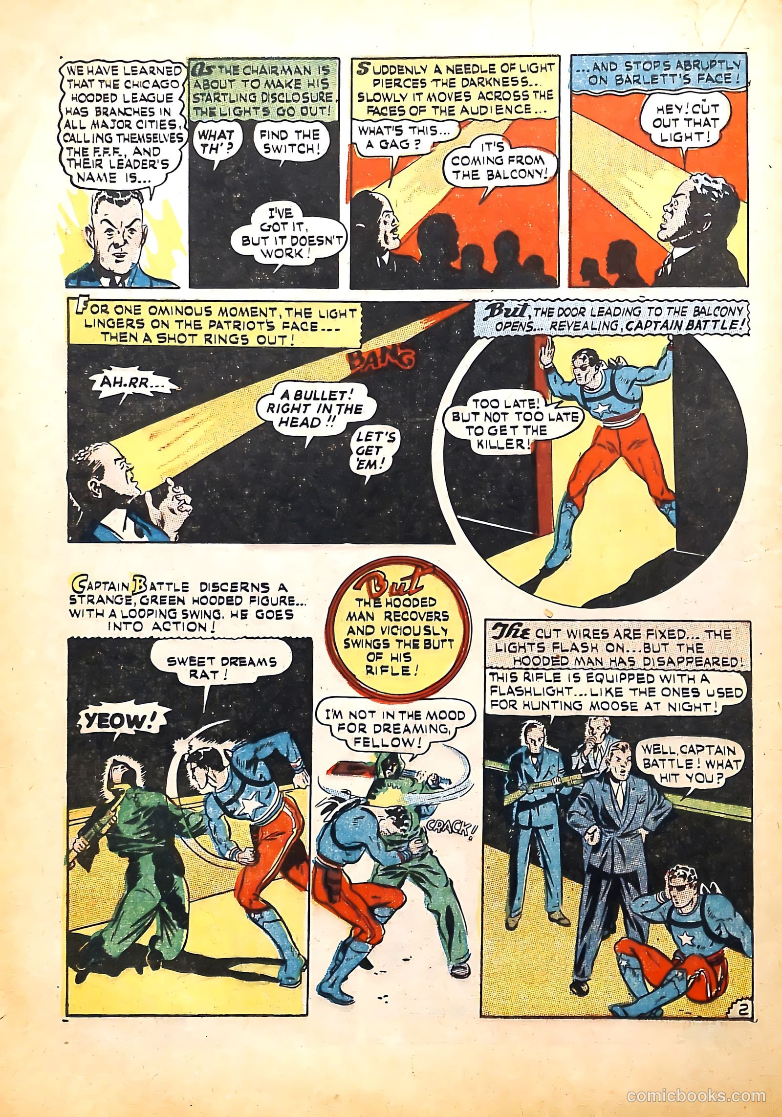 Captain Battle Comics #1 — page 36 of 68