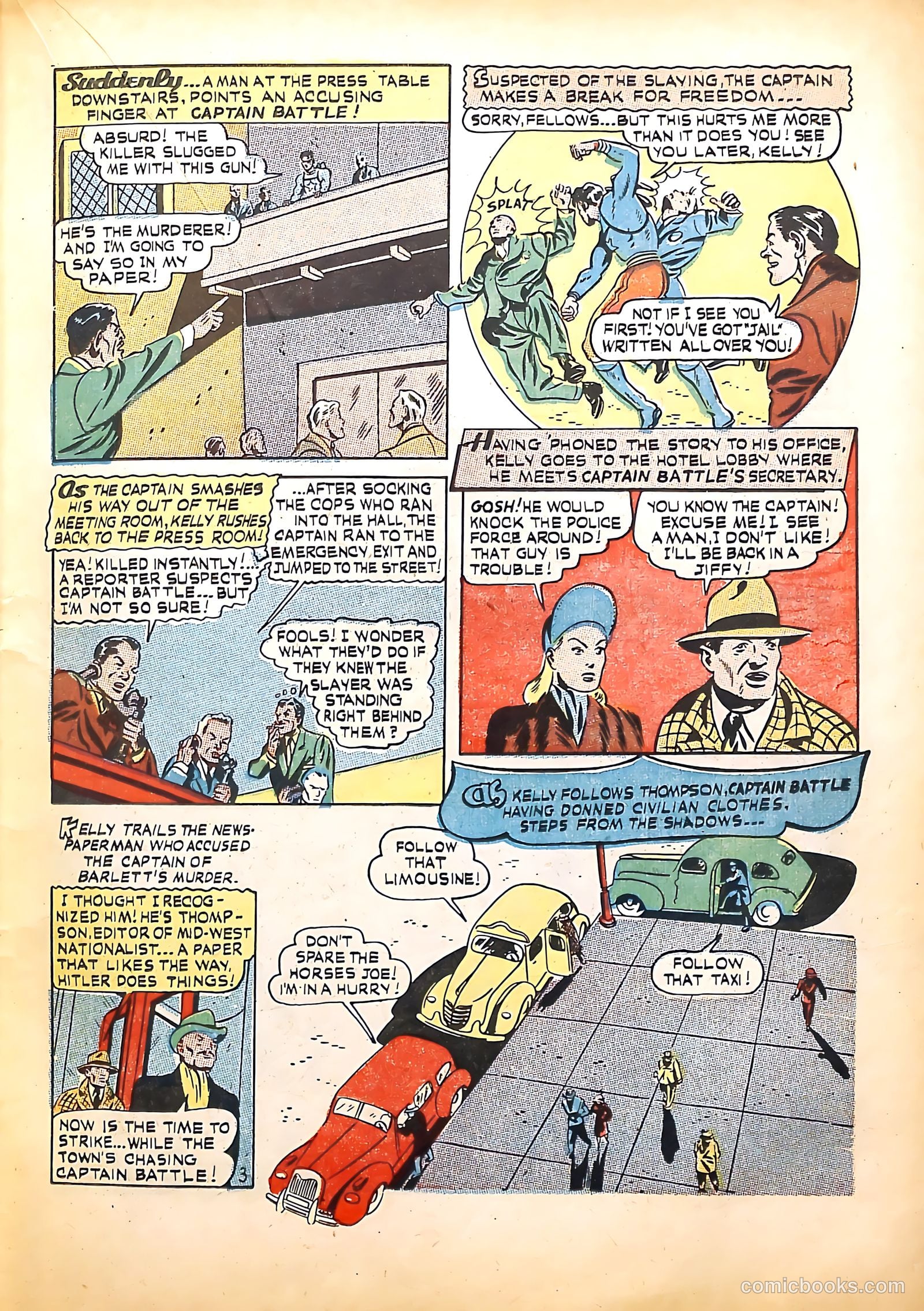 Captain Battle Comics #1 — page 37 of 68