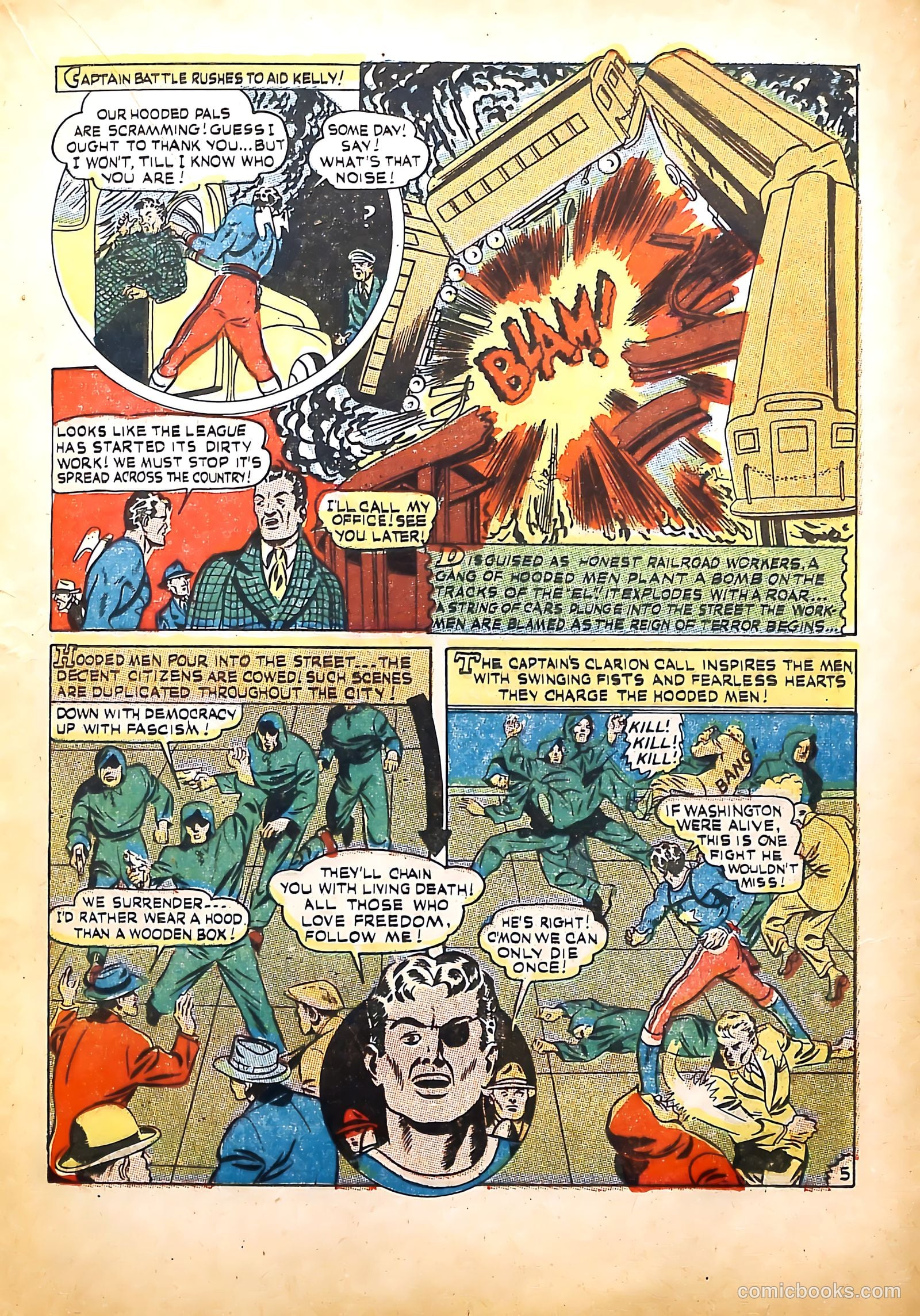 Captain Battle Comics #1 — page 39 of 68