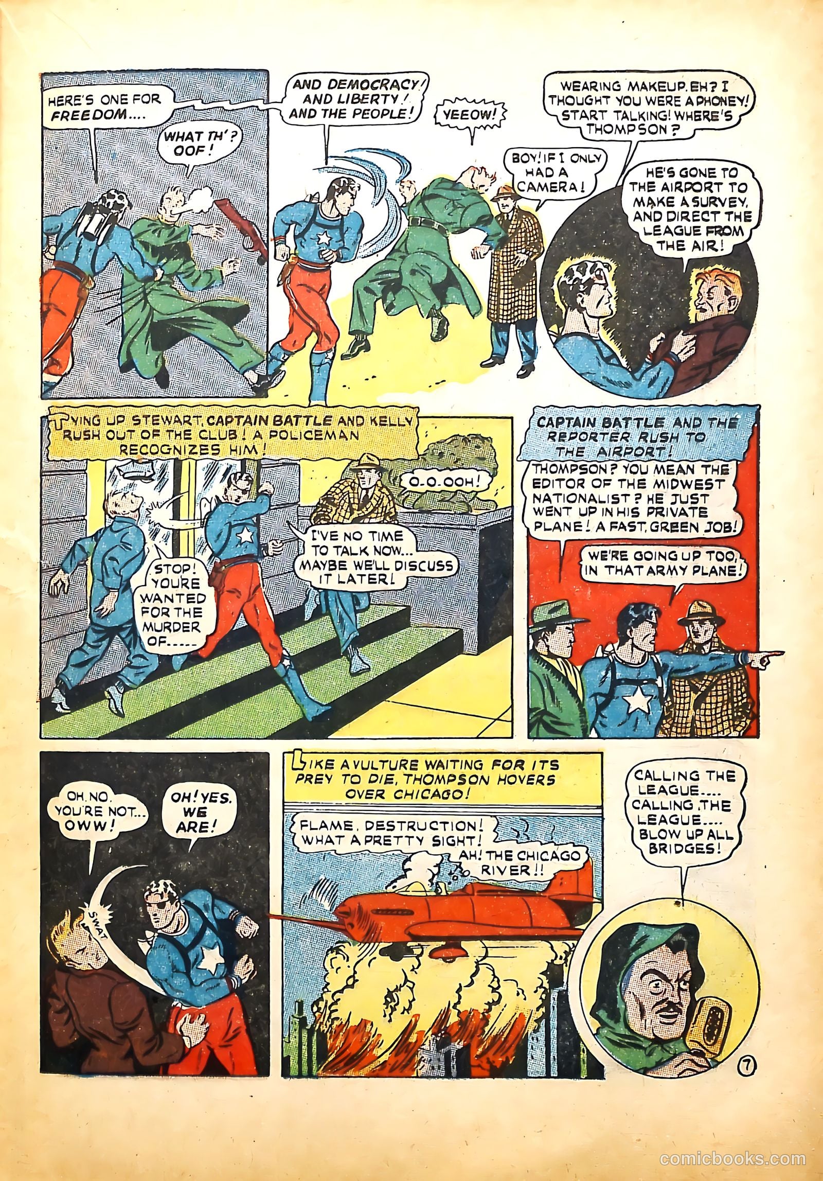Captain Battle Comics #1 — page 41 of 68