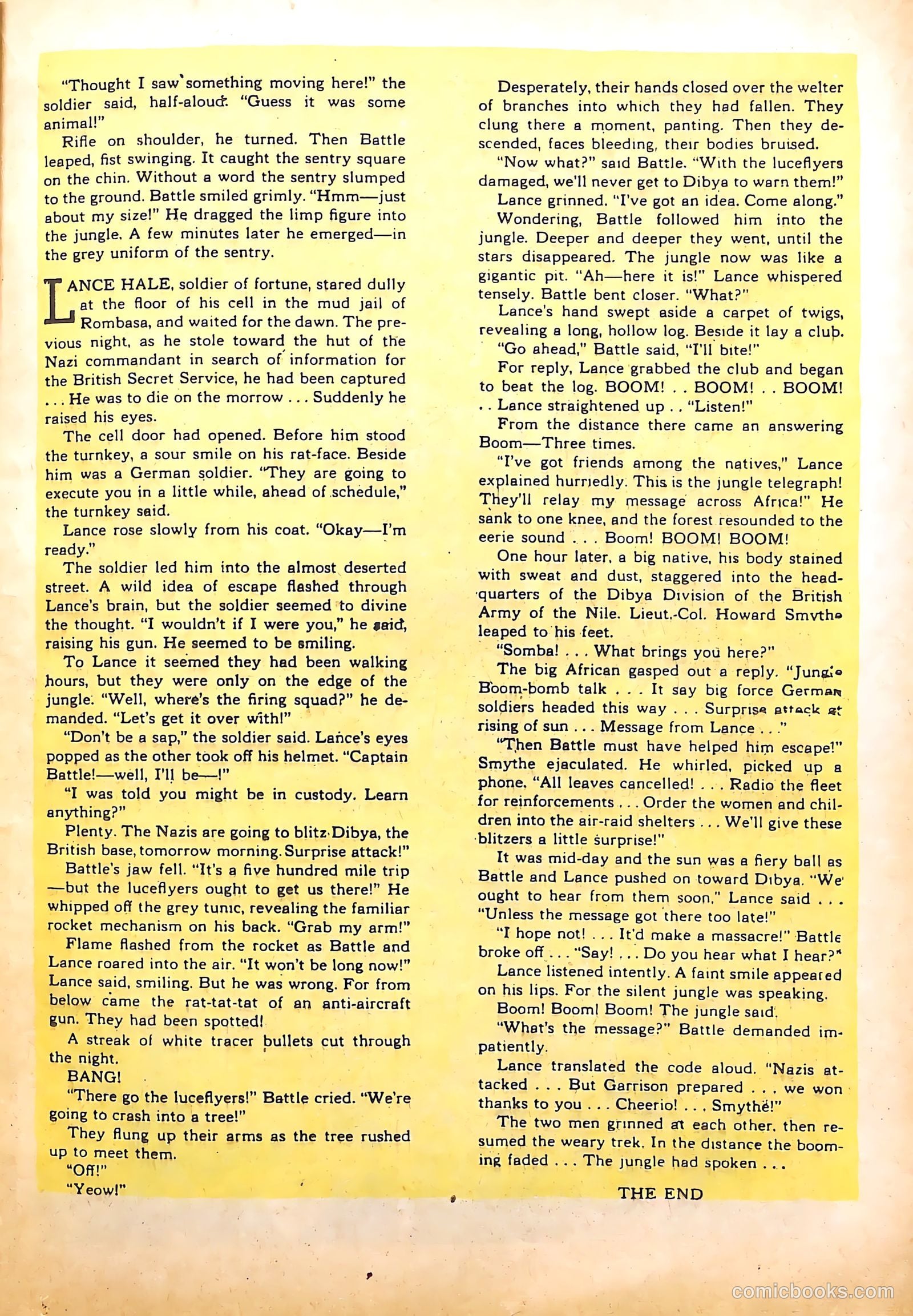 Captain Battle Comics #1 — page 47 of 68