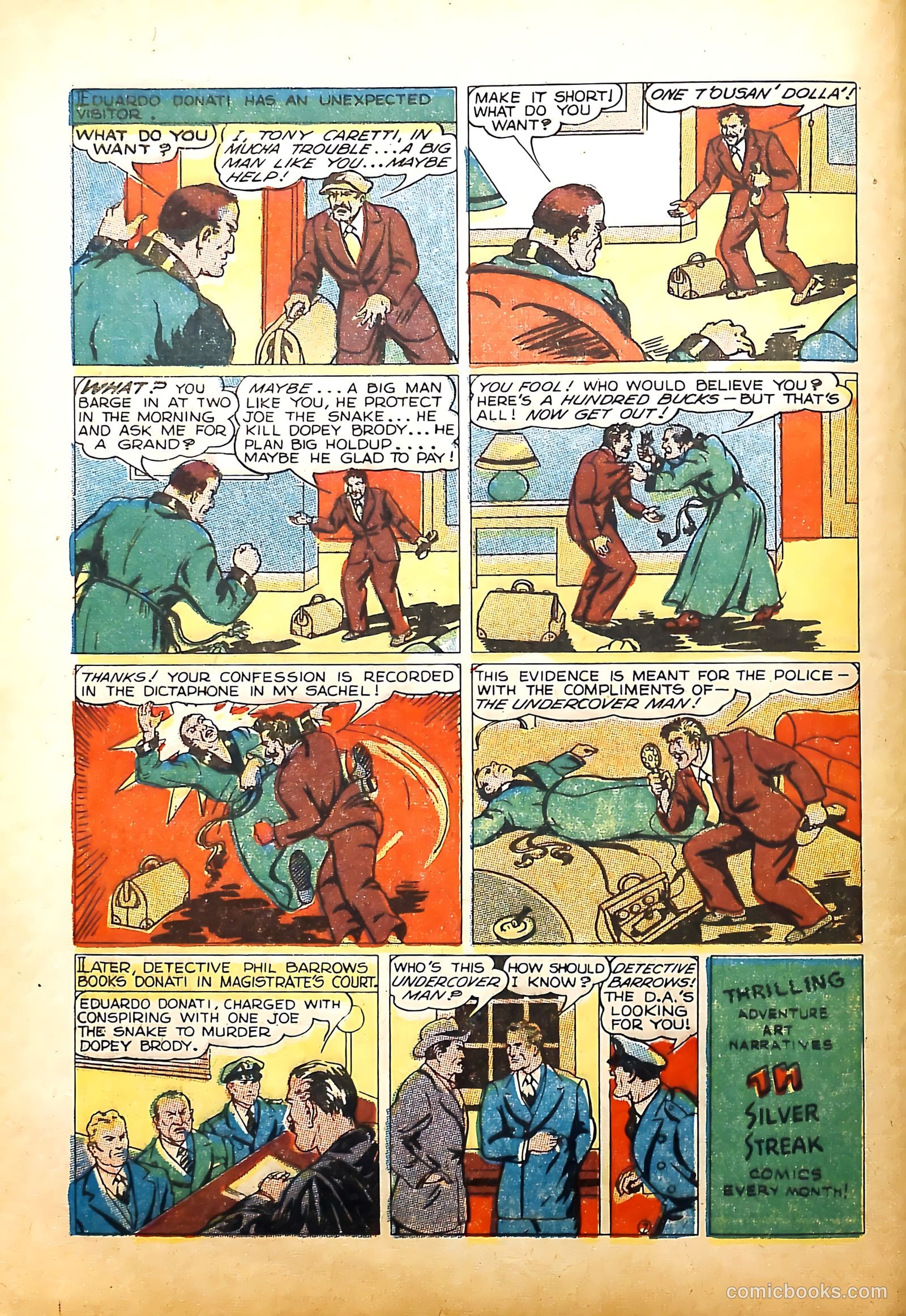Captain Battle Comics #1 — page 54 of 68