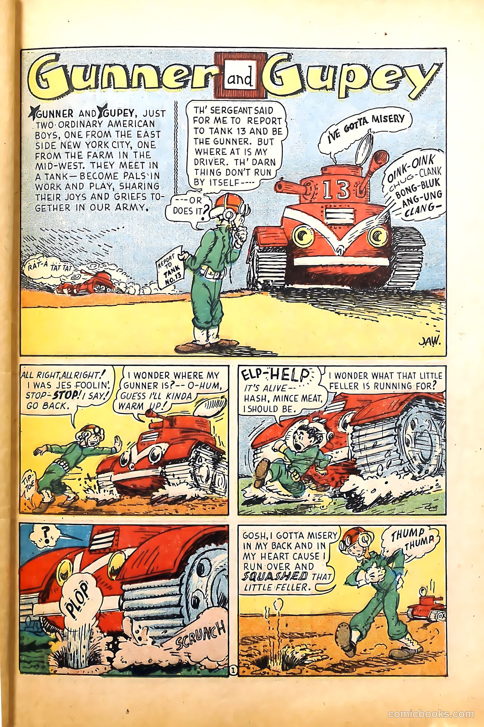 Captain Battle Comics #1 — page 55 of 68