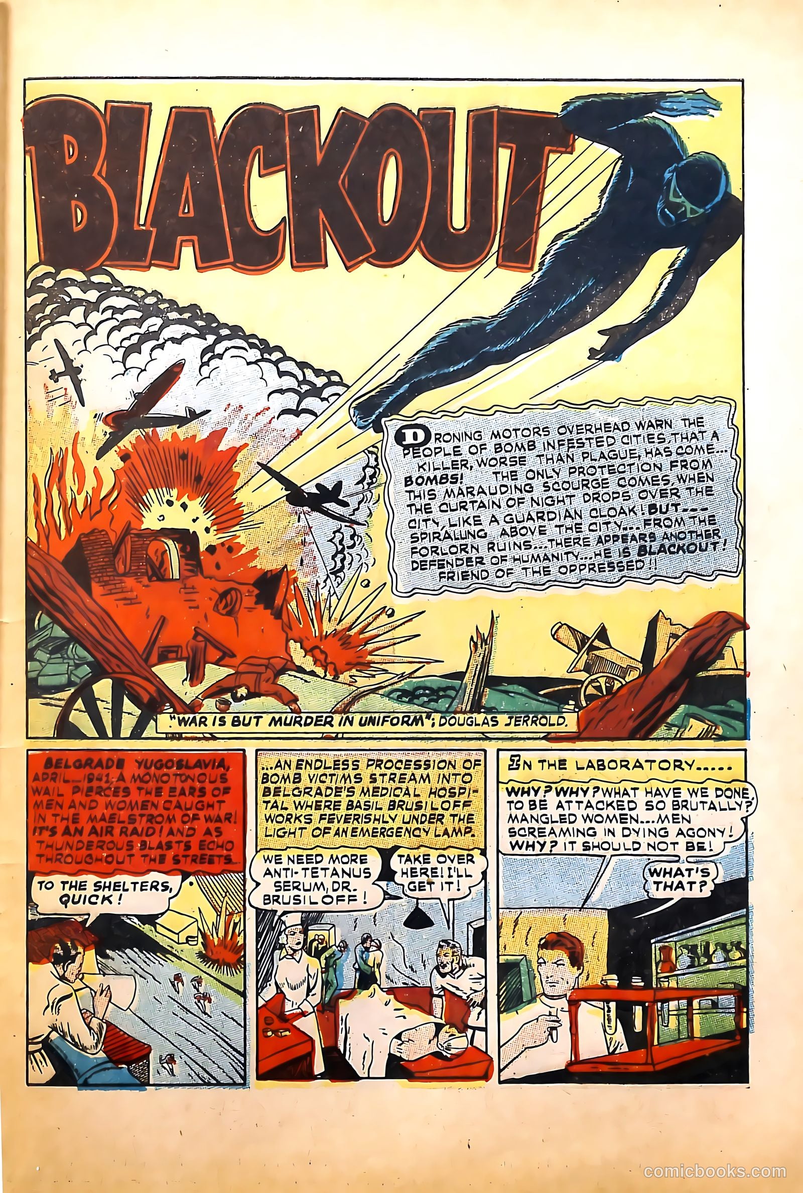 Captain Battle Comics #1 — page 57 of 68