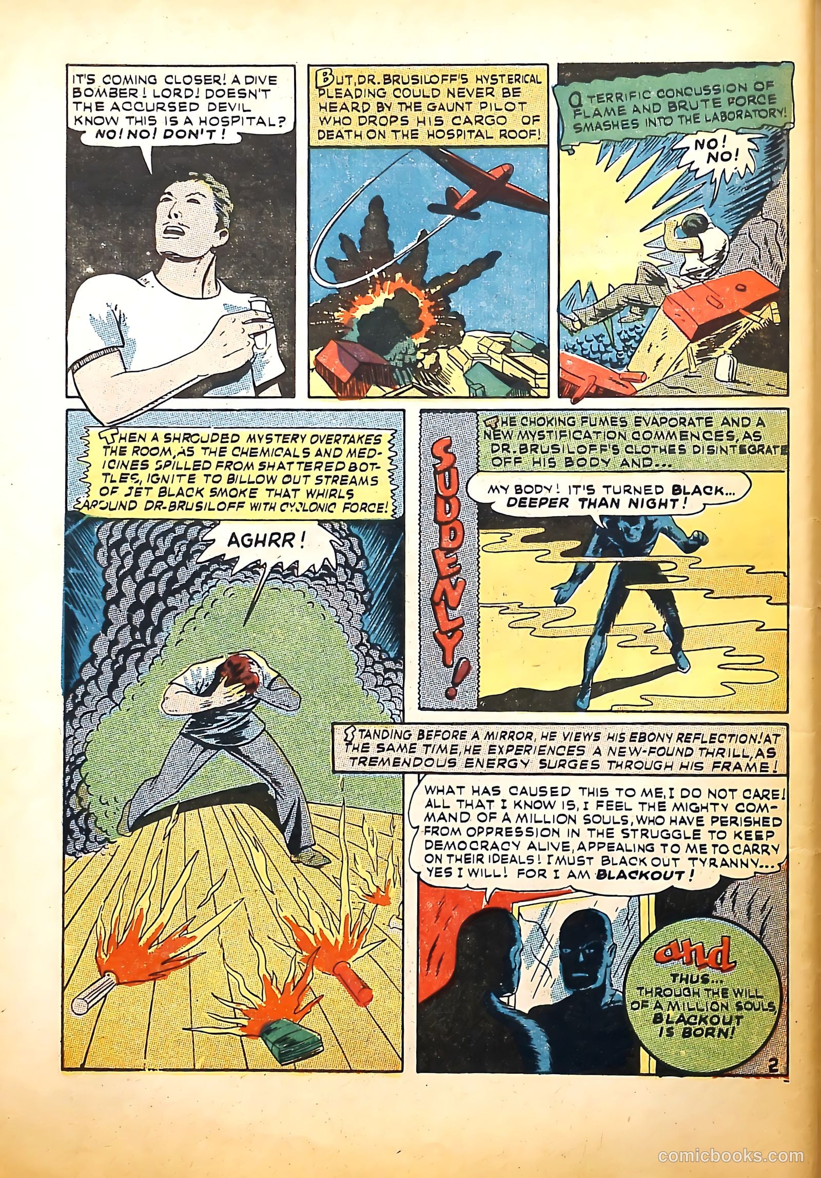 Captain Battle Comics #1 — page 58 of 68