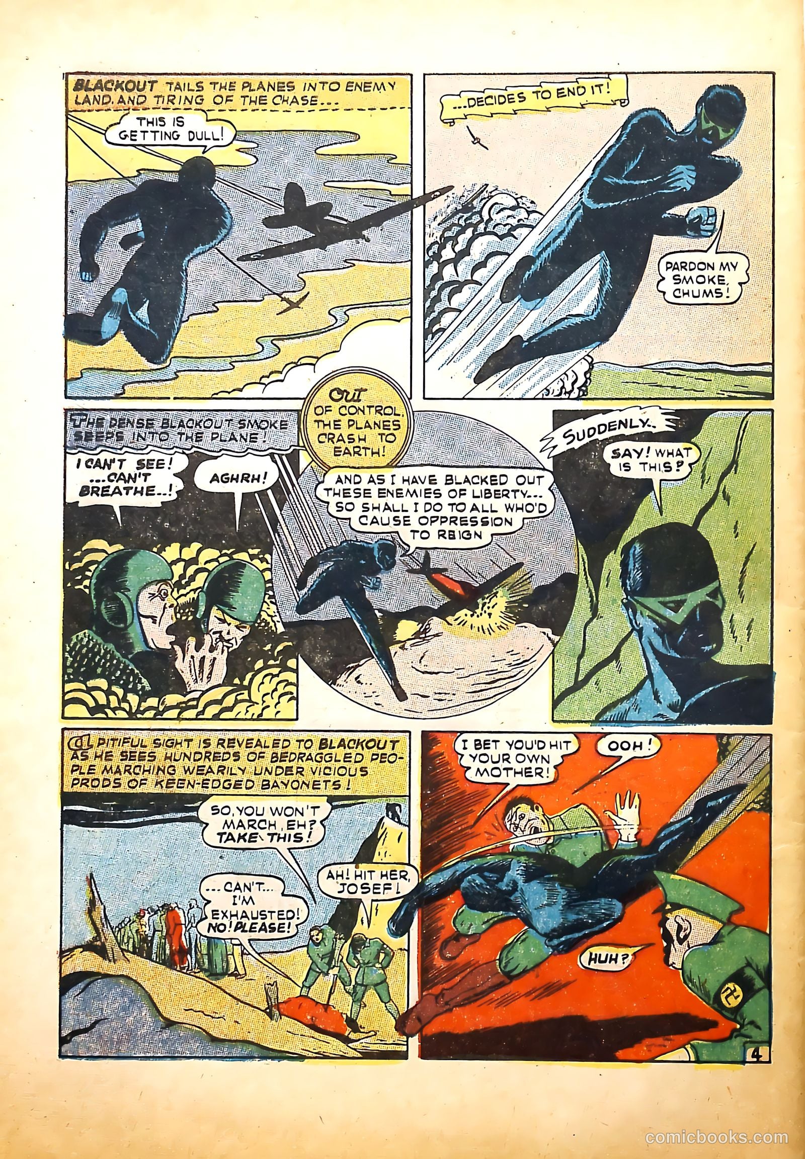 Captain Battle Comics #1 — page 60 of 68