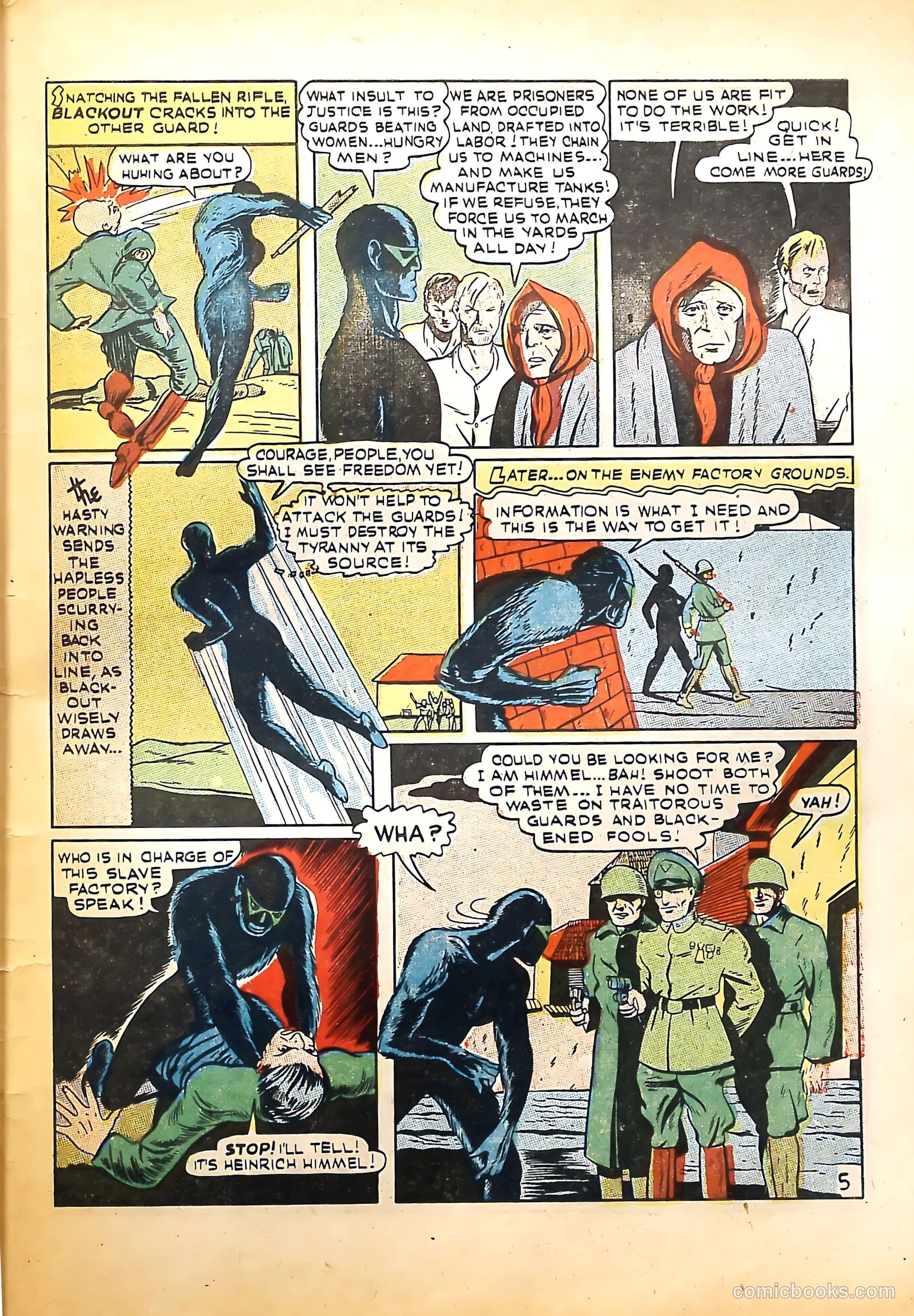 Captain Battle Comics #1 — page 61 of 68