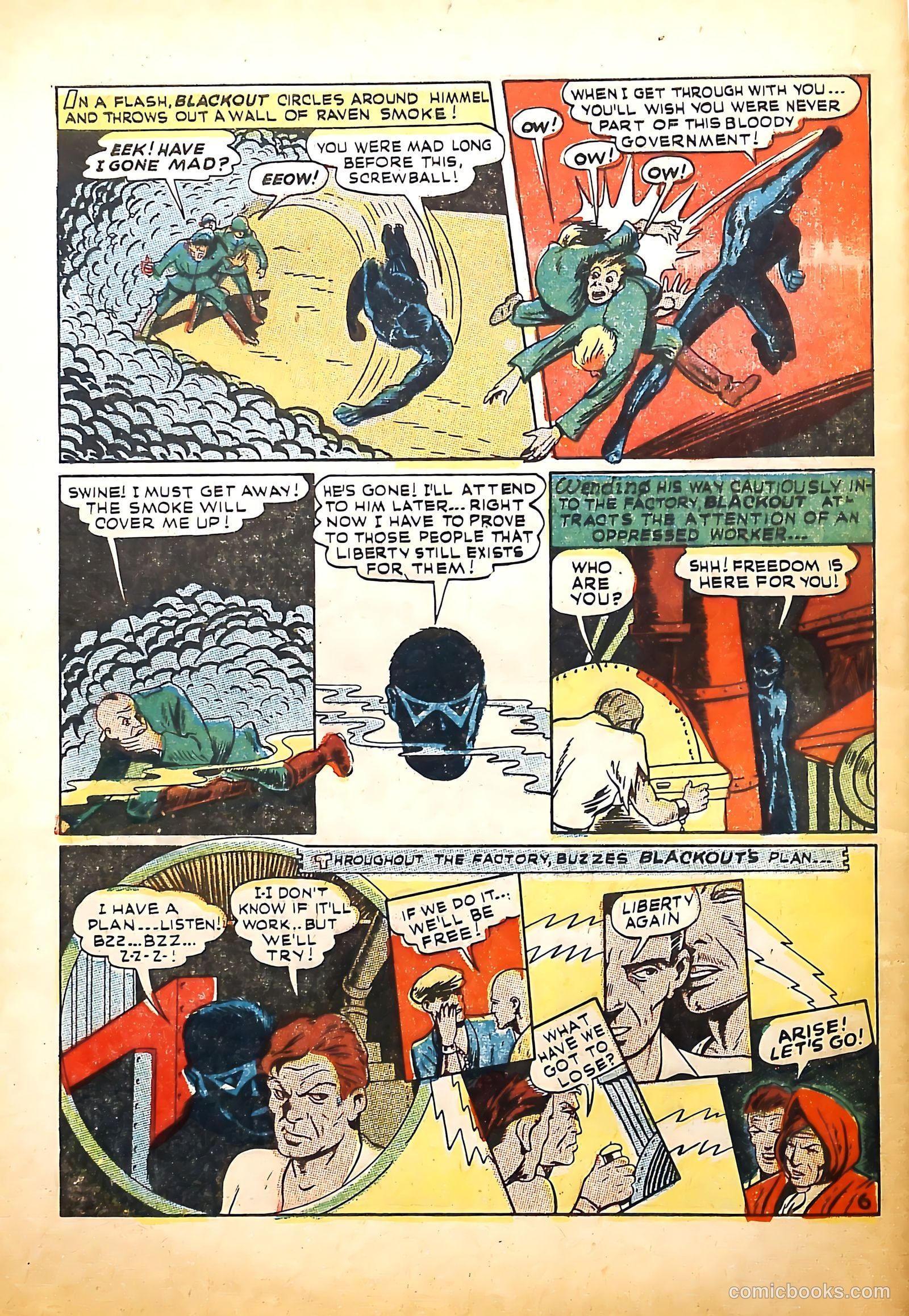 Captain Battle Comics #1 — page 62 of 68