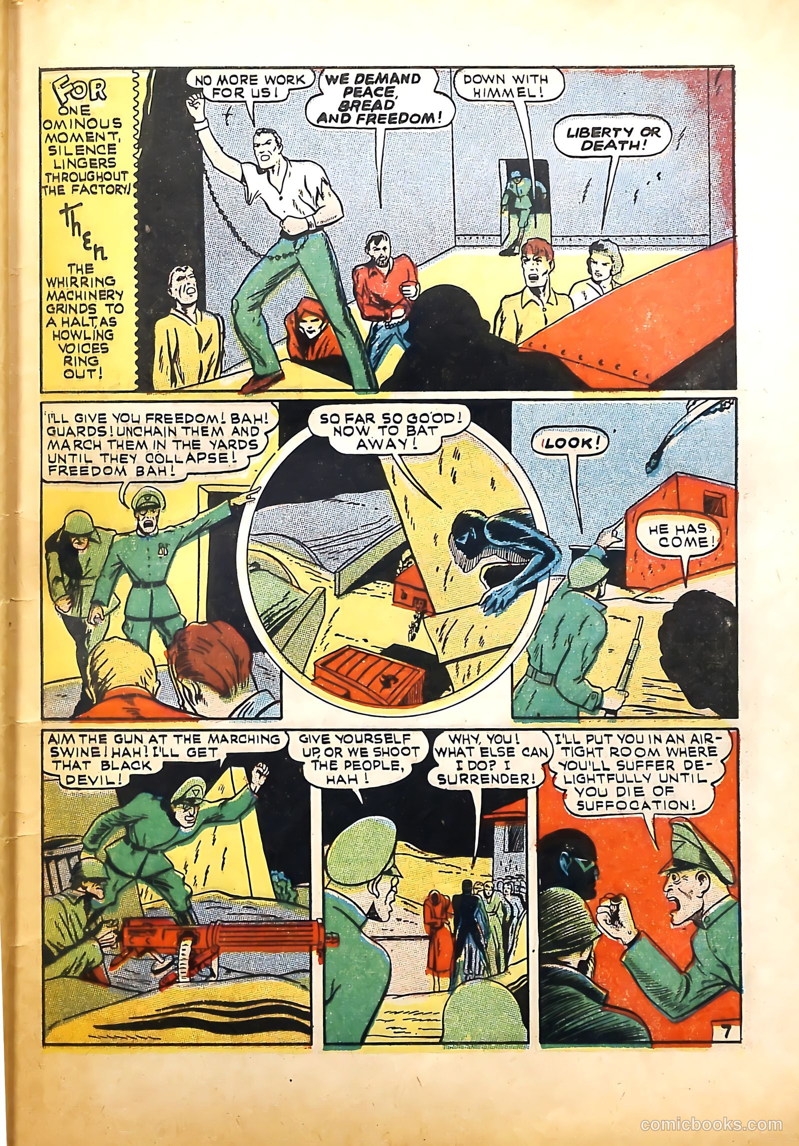 Captain Battle Comics #1 — page 63 of 68