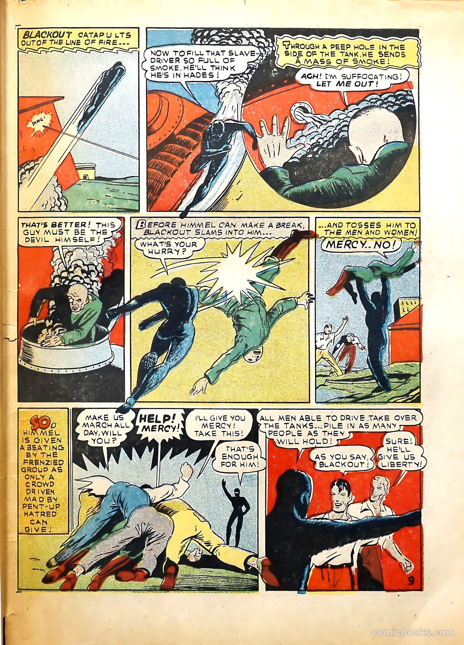 Captain Battle Comics #1 — page 65 of 68