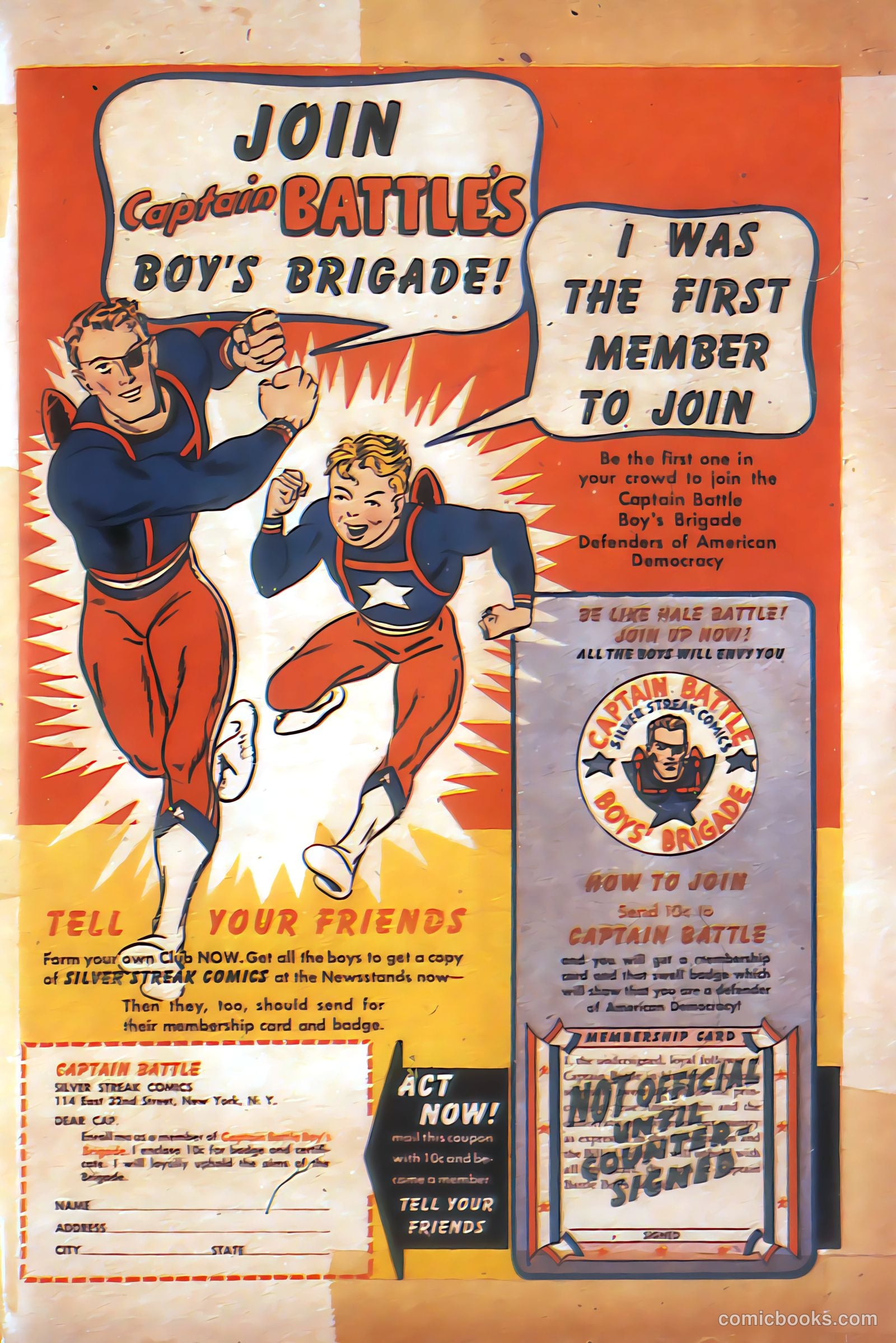 Captain Battle Comics #1 — page 67 of 68