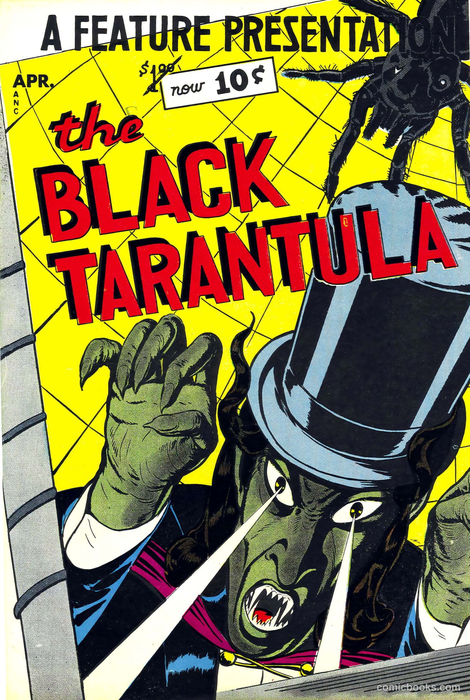 A Feature Presentation 5 - The Black Tarantula #1 — page 1 of 34