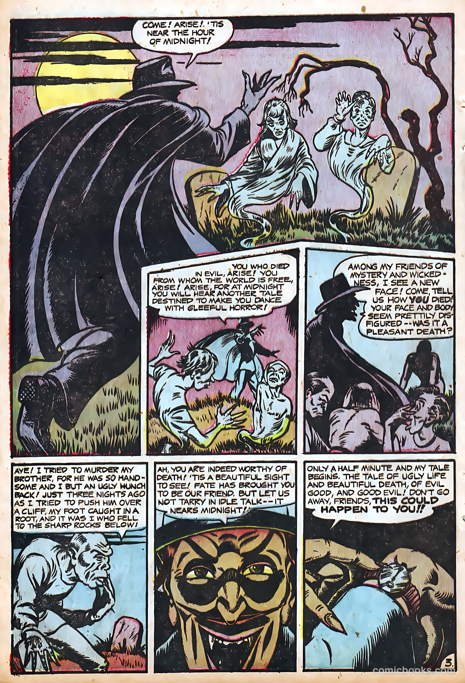 A Feature Presentation 5 - The Black Tarantula #1 — page 3 of 34