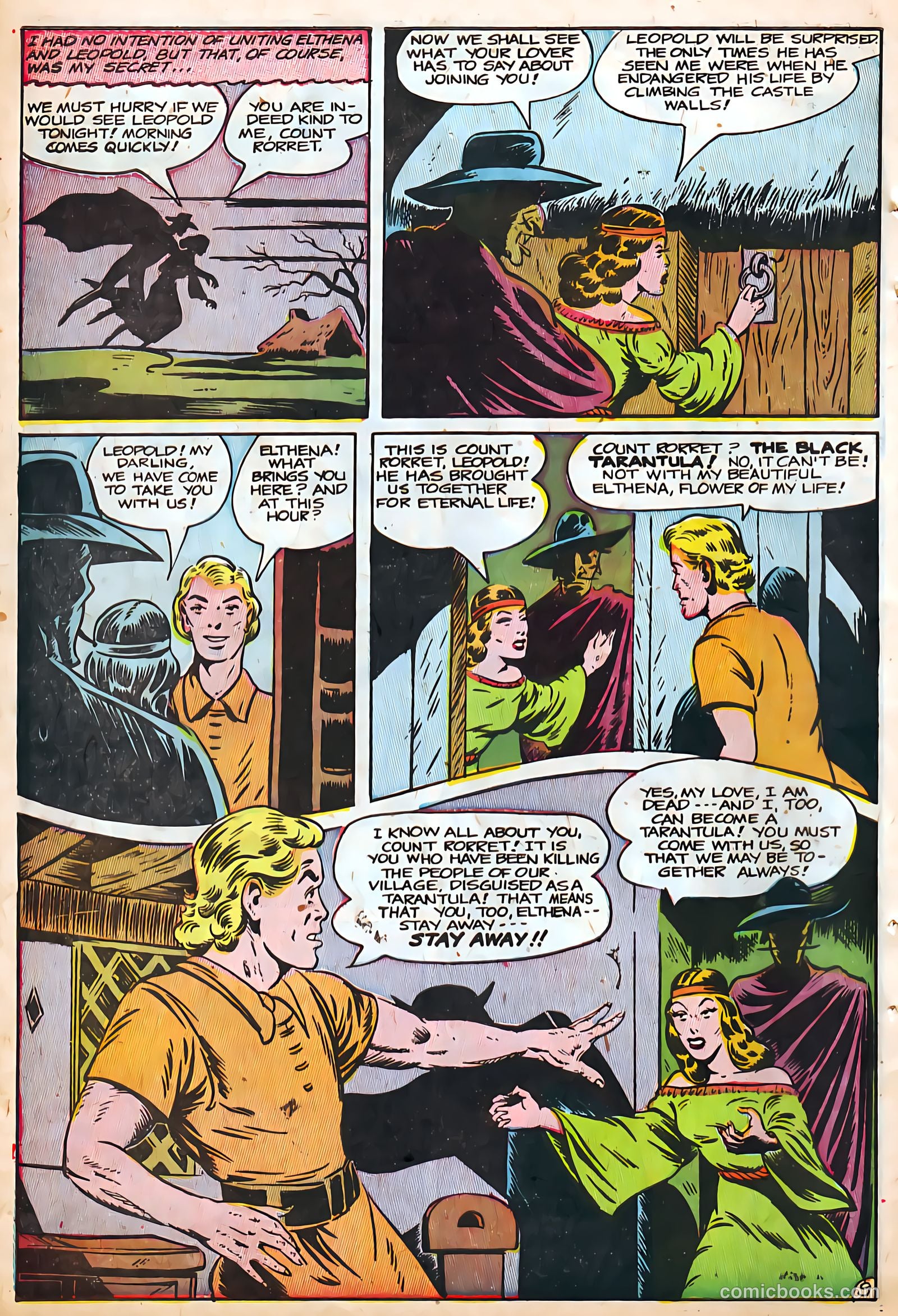 A Feature Presentation 5 - The Black Tarantula #1 — page 9 of 34