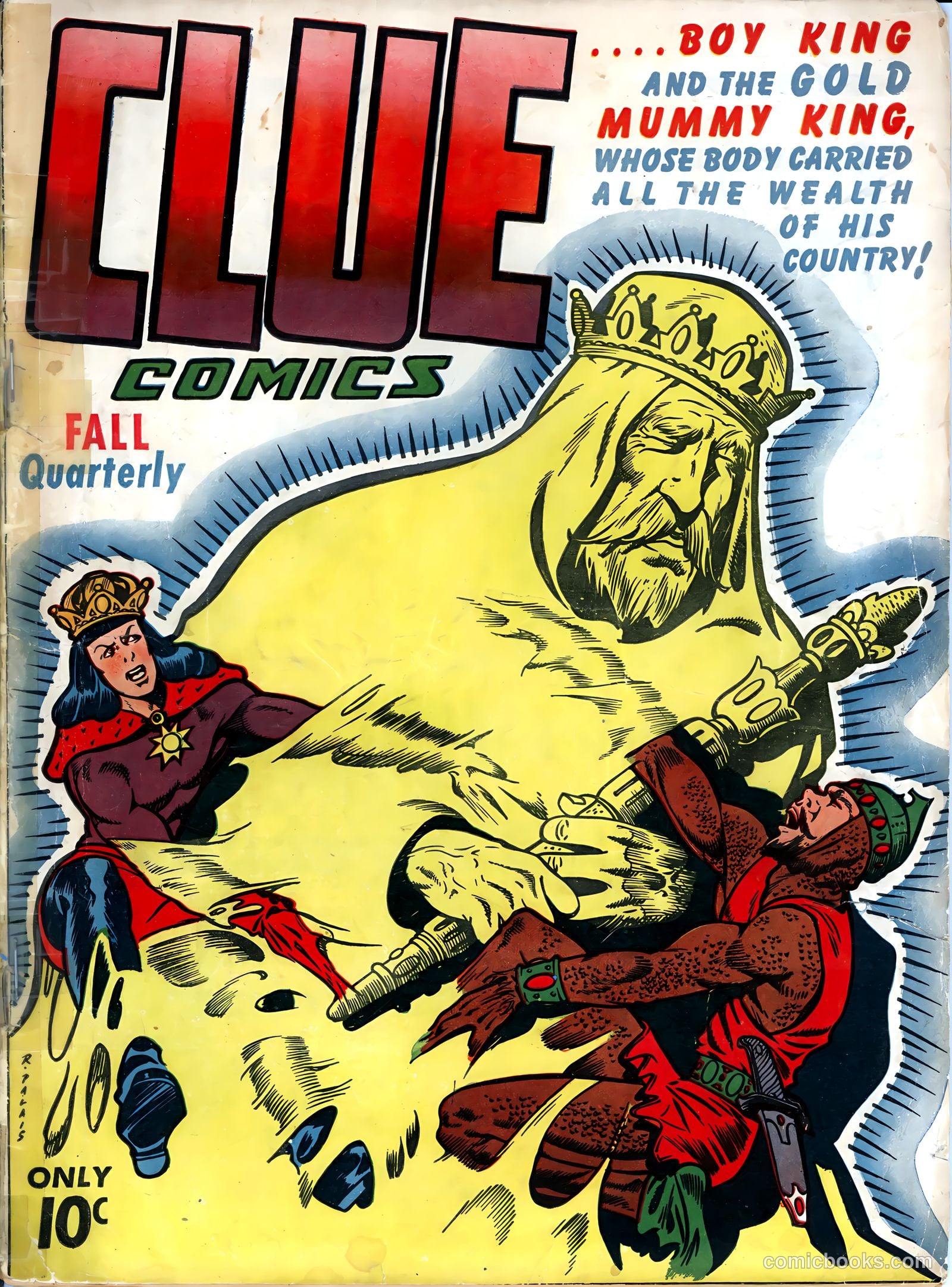 Clue Comics #8 — page 1 of 52
