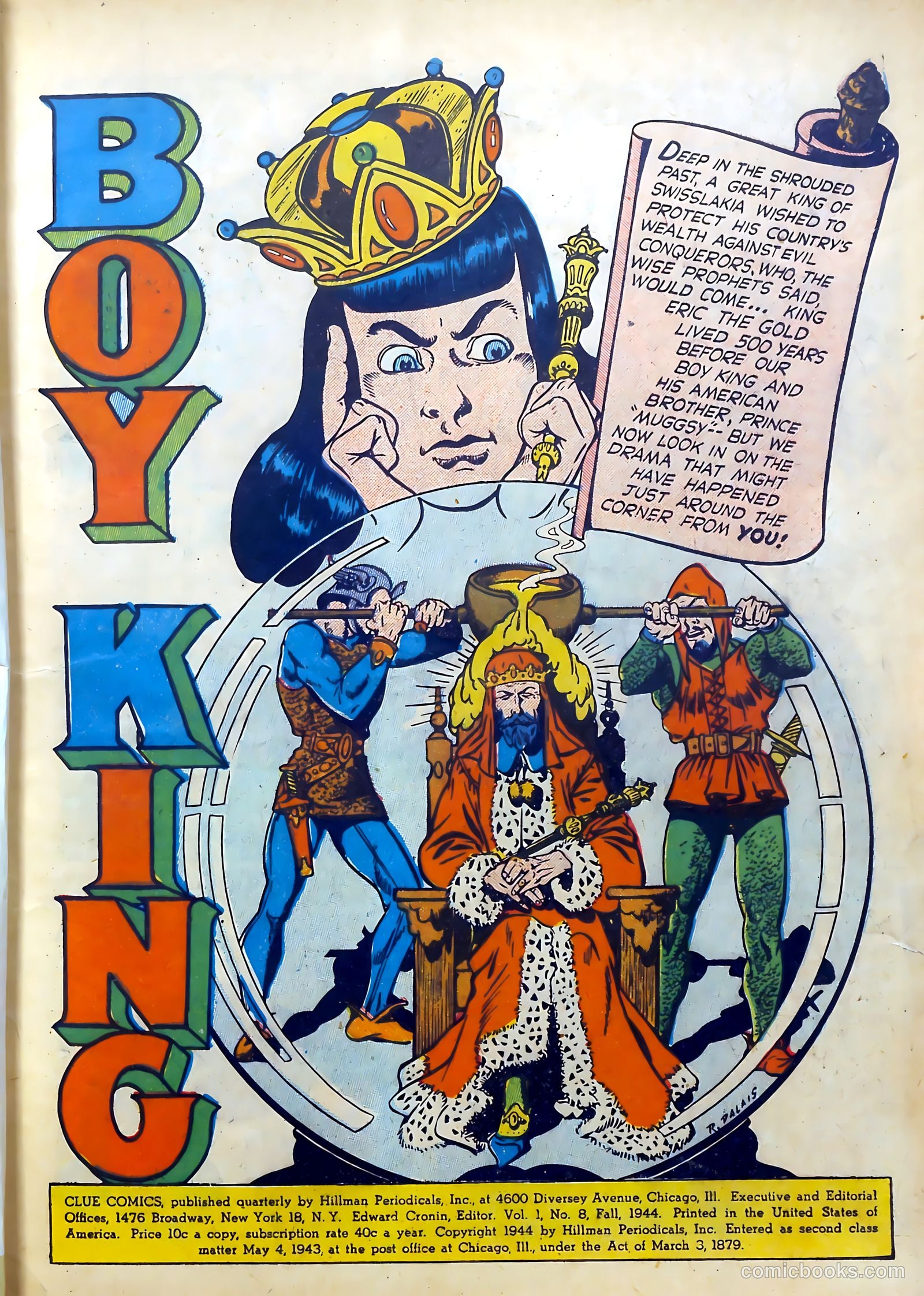 Clue Comics #8 — page 3 of 52