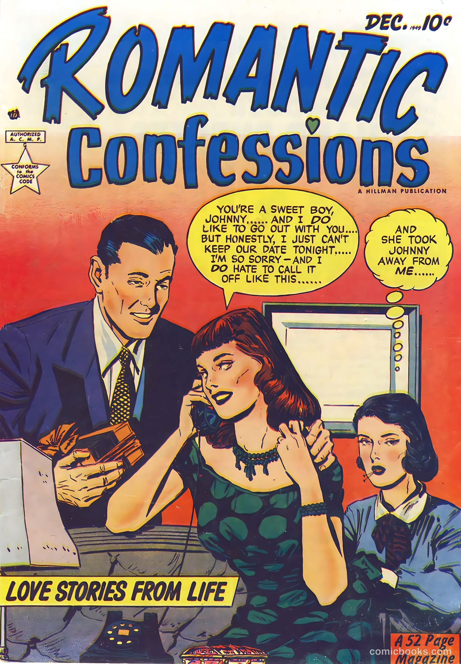 Romantic Confessions v1 #3 — page 1 of 52