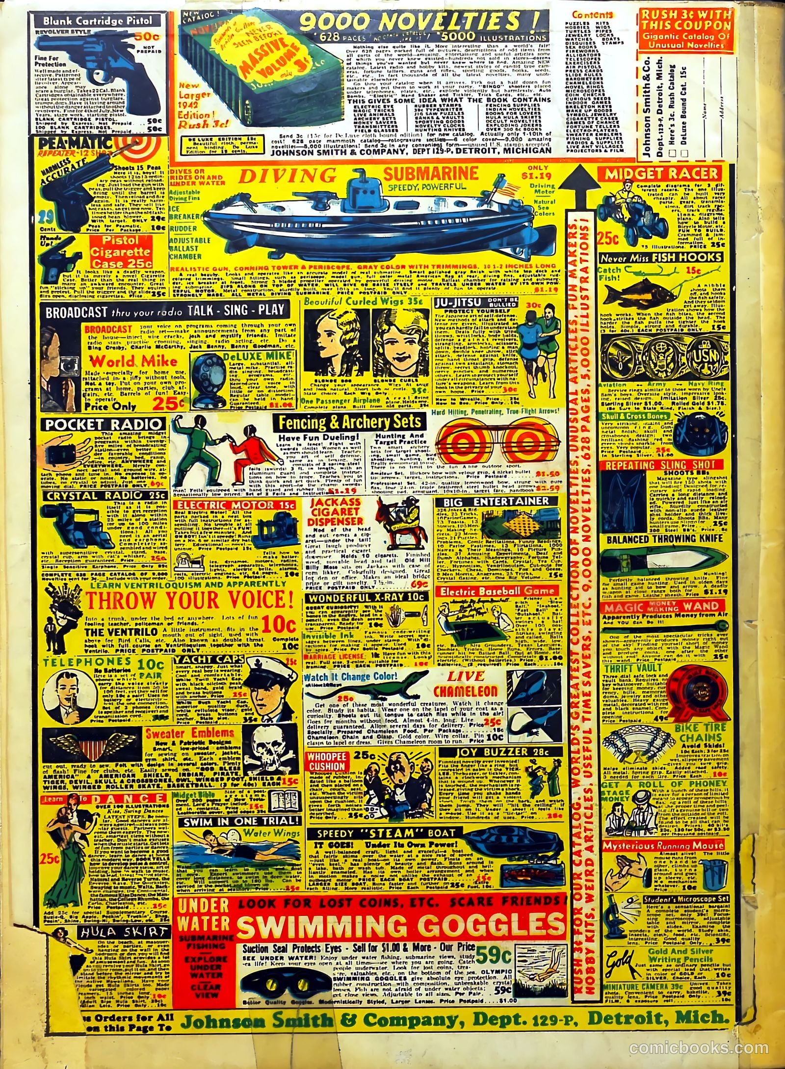 Thrilling Comics #20 — page 69 of 69