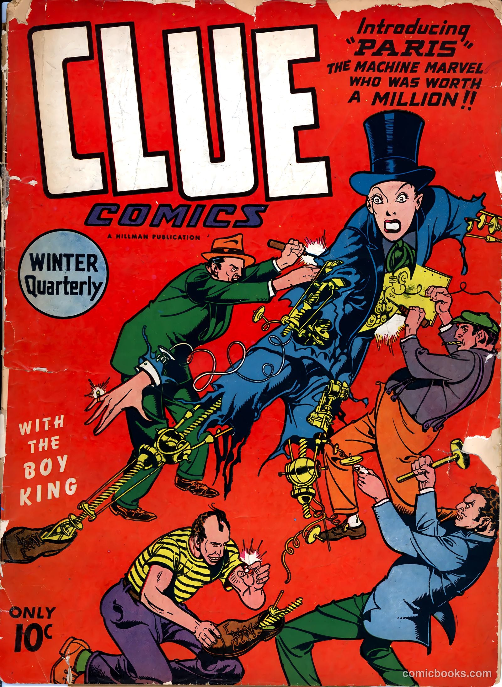 Clue Comics #9 — page 1 of 52